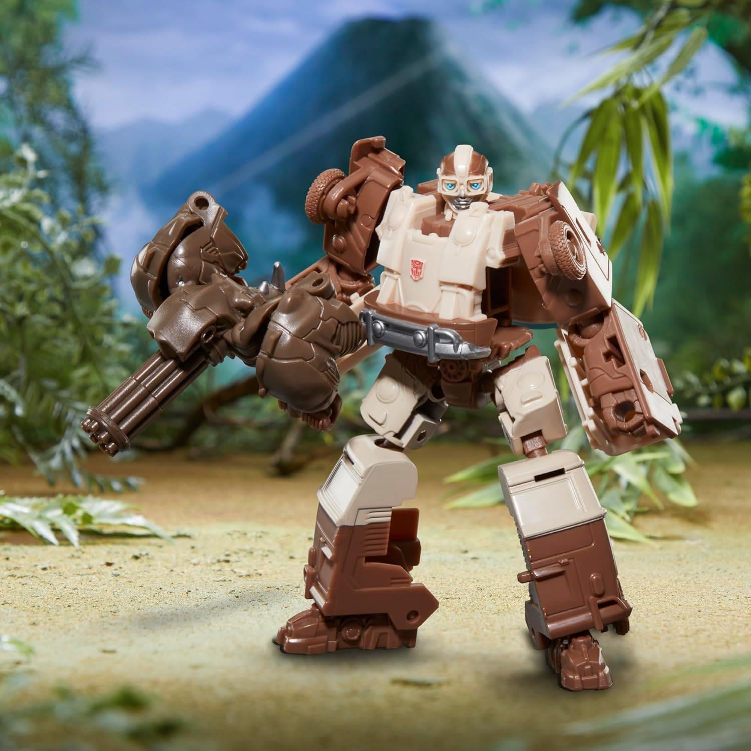 Transformers: Rise of the Beasts Weaponizer Wheeljack and Rhinox Acton Figure 2 Pack
