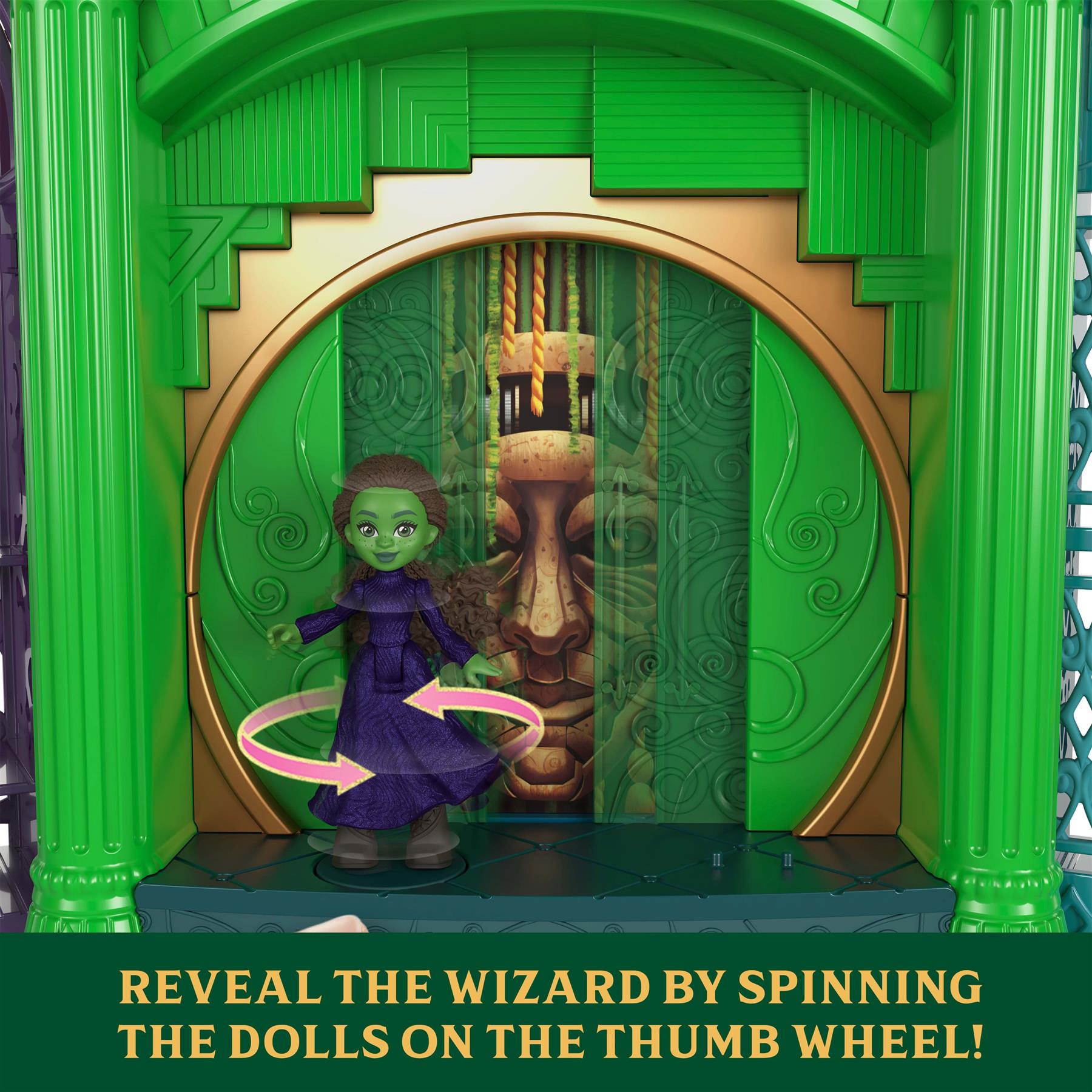 Wicked for Good Emerald City Small Doll Playset