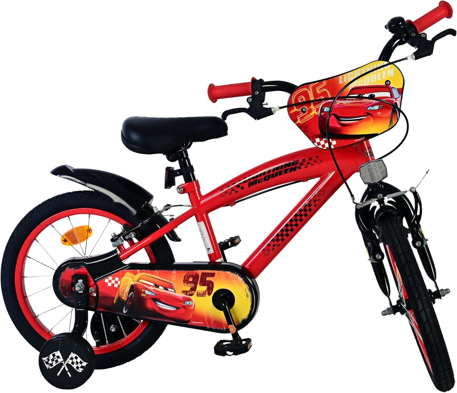 Disney Cars 16 Inch Bike - Red