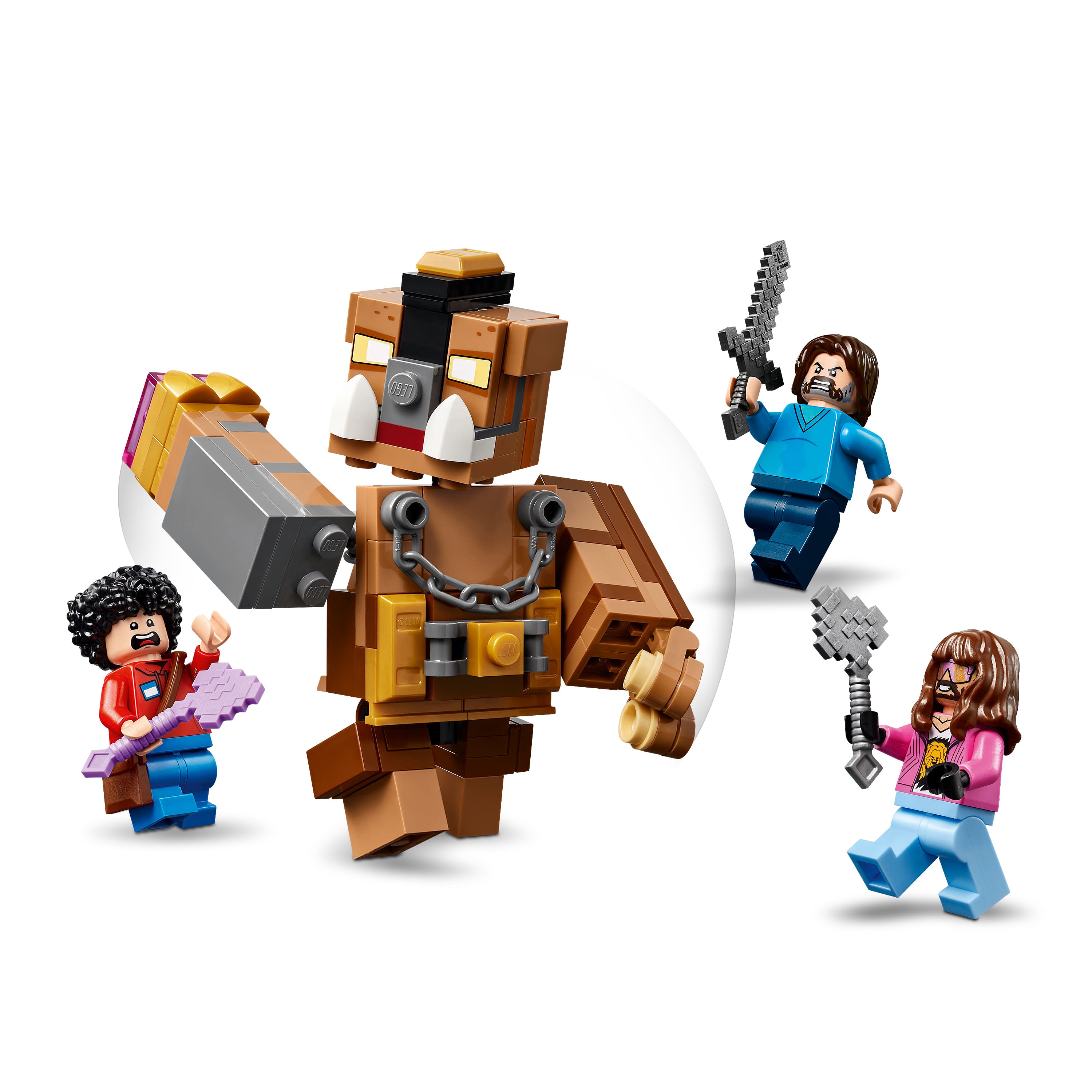 LEGO Minecraft Woodland Mansion Fighting Ring Toy Set 21272