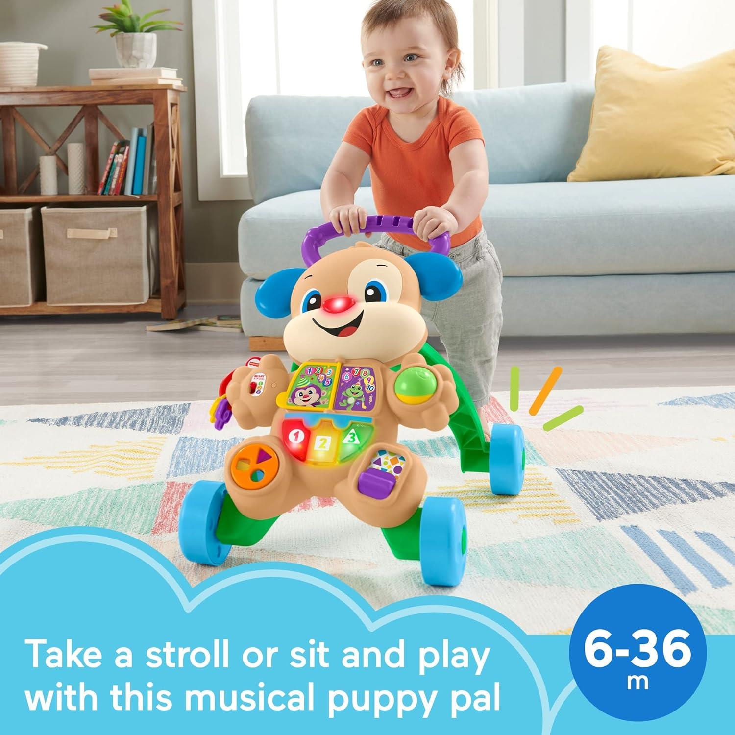 Fisher-Price Laugh & Learn Smart Stages Learn with Puppy Walker