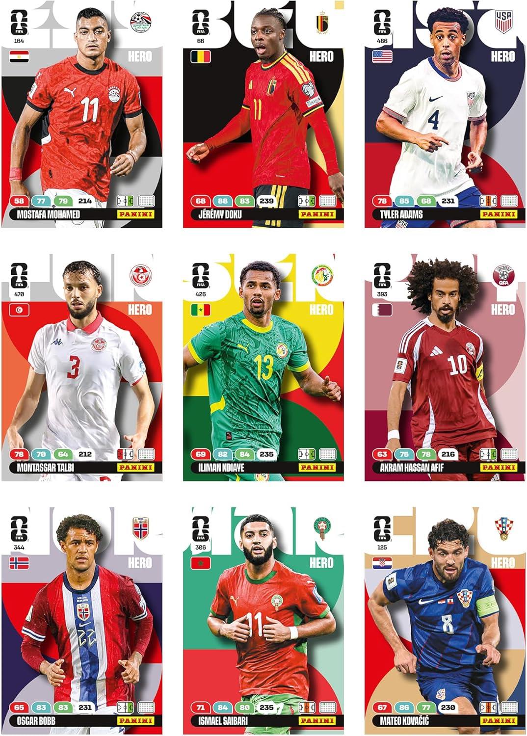 Panini FIFA World Cup 2026 XL Trading Cards - 50 Packs