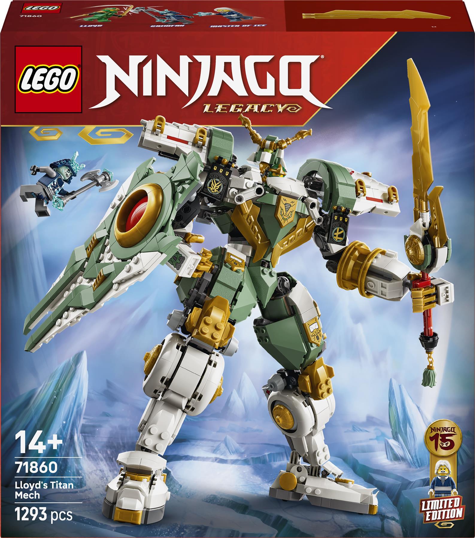 LEGO Ninjago Lloyd’s Titan Mech 15th Anniversary 71860