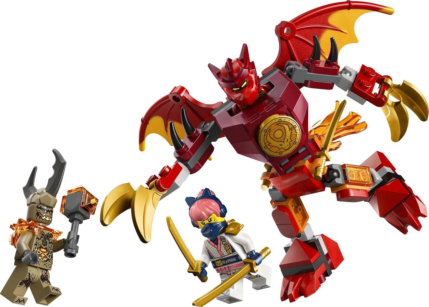 LEGO Ninjago Dragons Rising Kai's Dragon Mech Battle Pack 71851