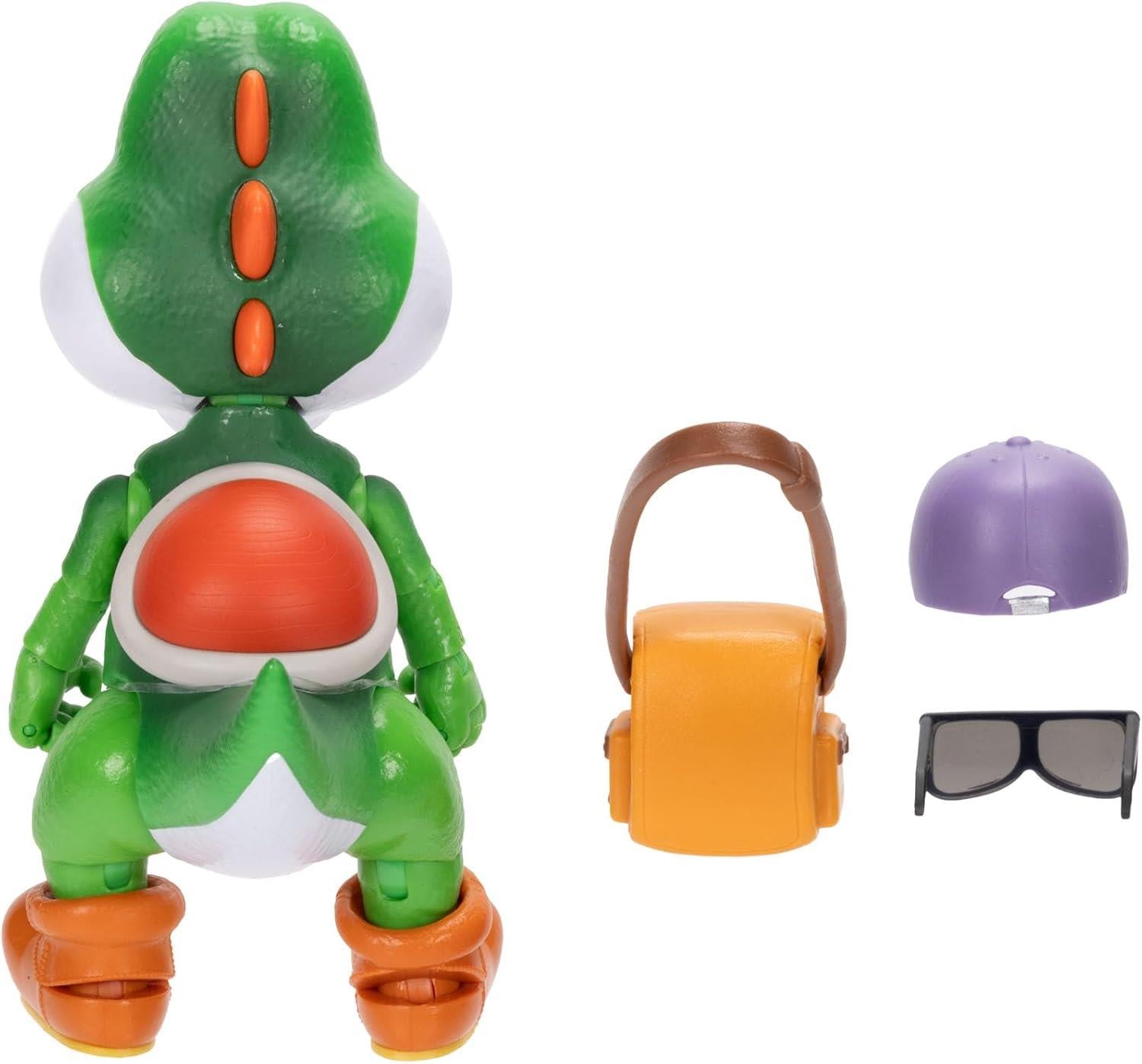 Super Mario Galaxy Movie 5 Inch Action Figure - Yoshi