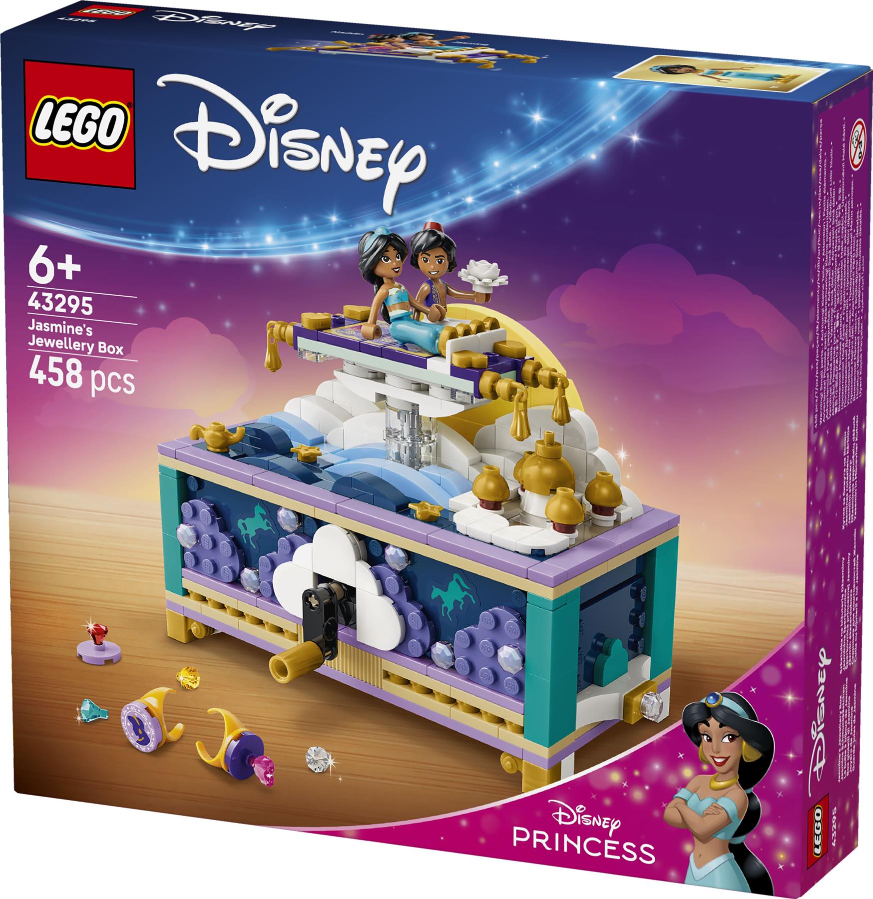 LEGO Disney Jasmine's Jewelry Box 43295