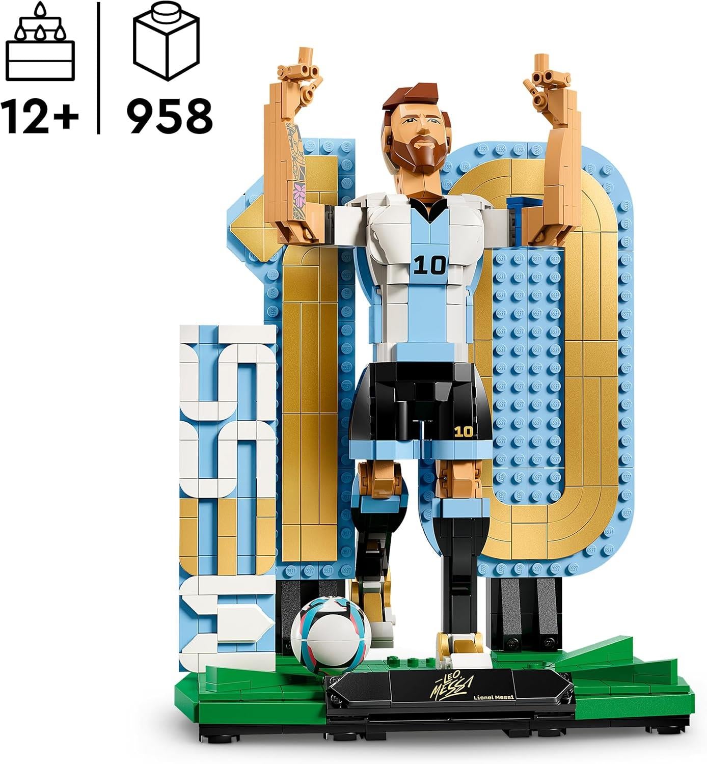 LEGO Editions Lionel Messi Football Legend 43015