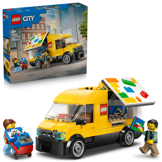 LEGO City: The LEGO Van Toy with 2 Minifigures 60500