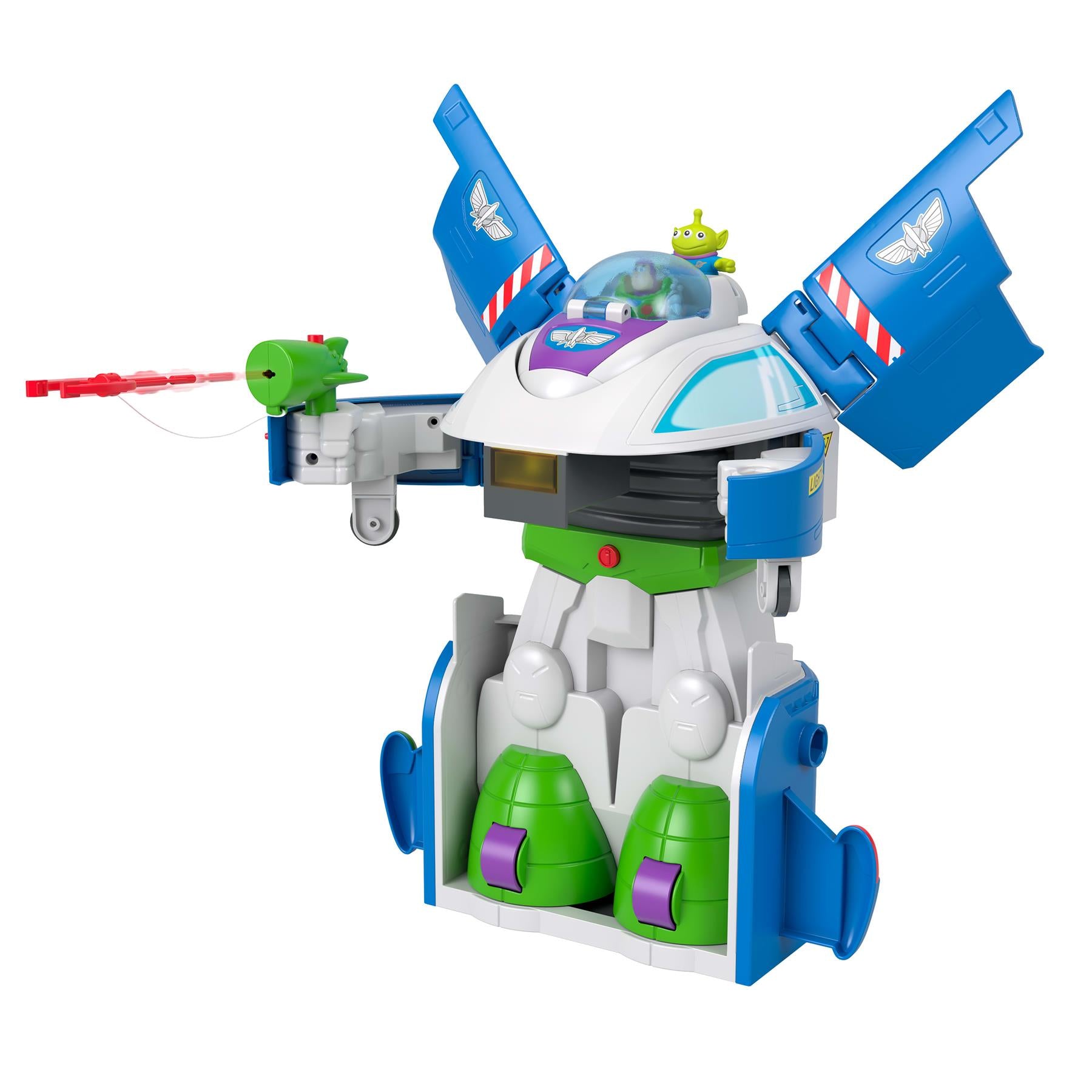 Imaginext Toy Story 3-in-1 Transforming Buzz Lightyear Ship