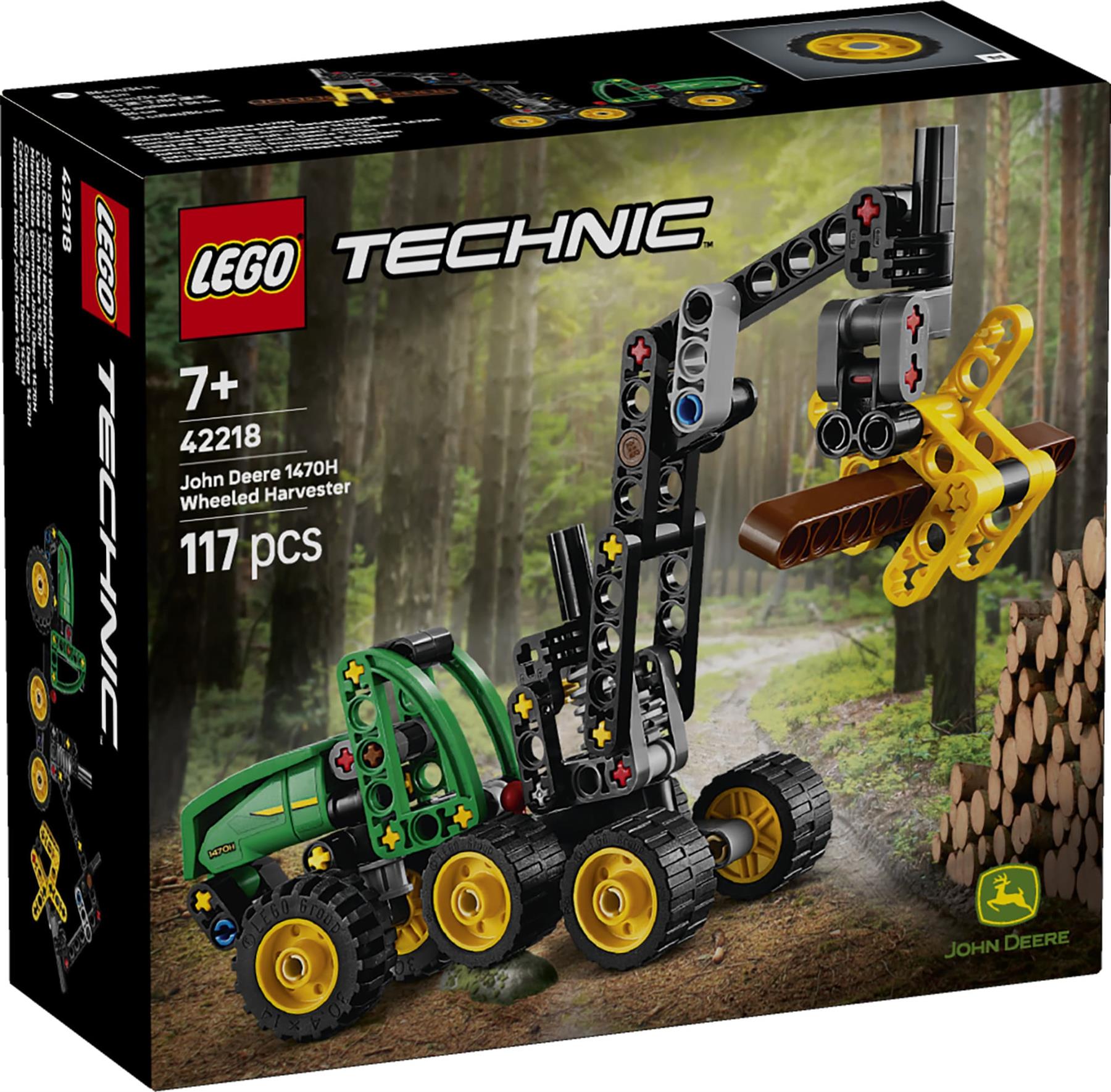 LEGO Technic John Deere 1470H Wheeled Harvester 42218
