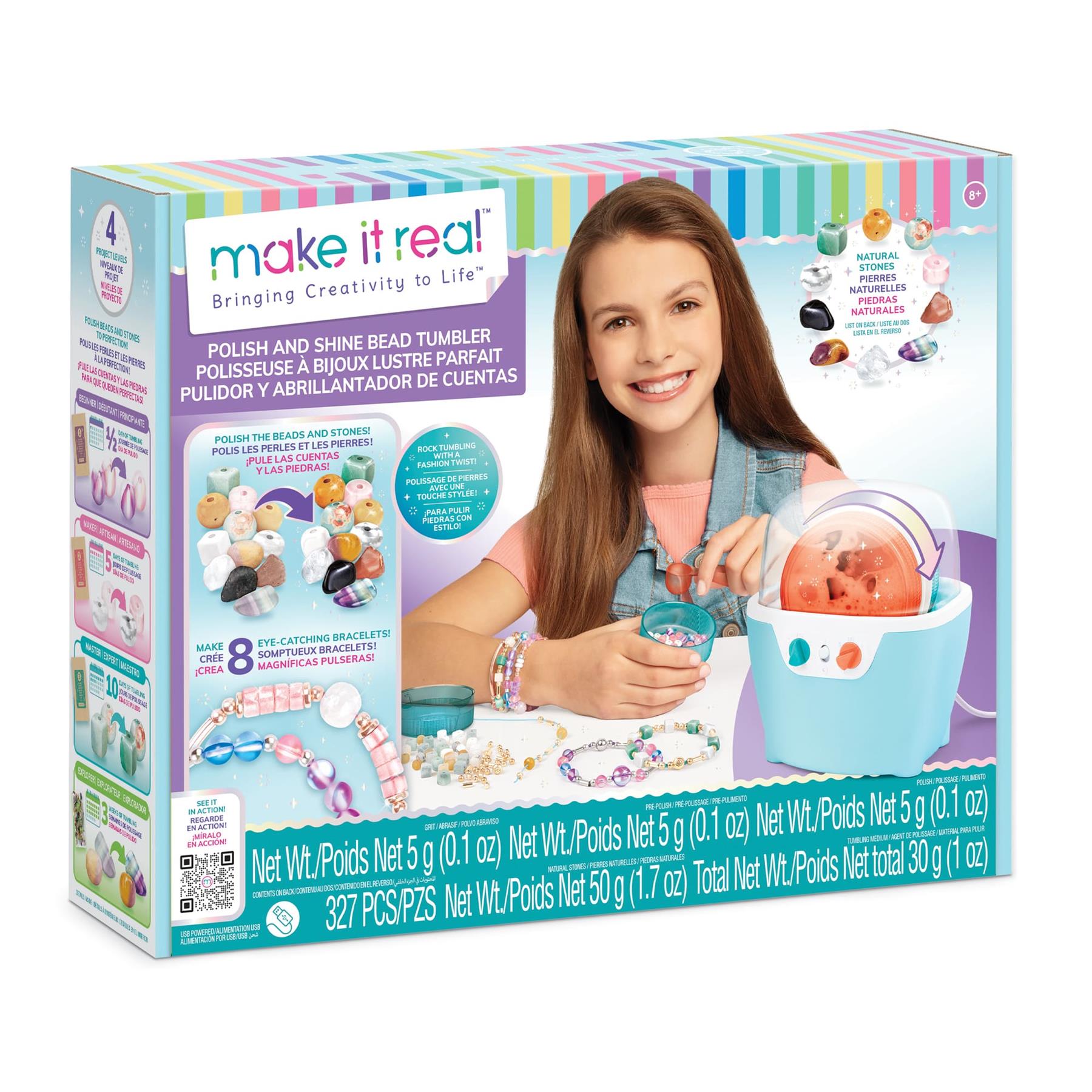Make It Real Polish & Shine Bead Tumbler