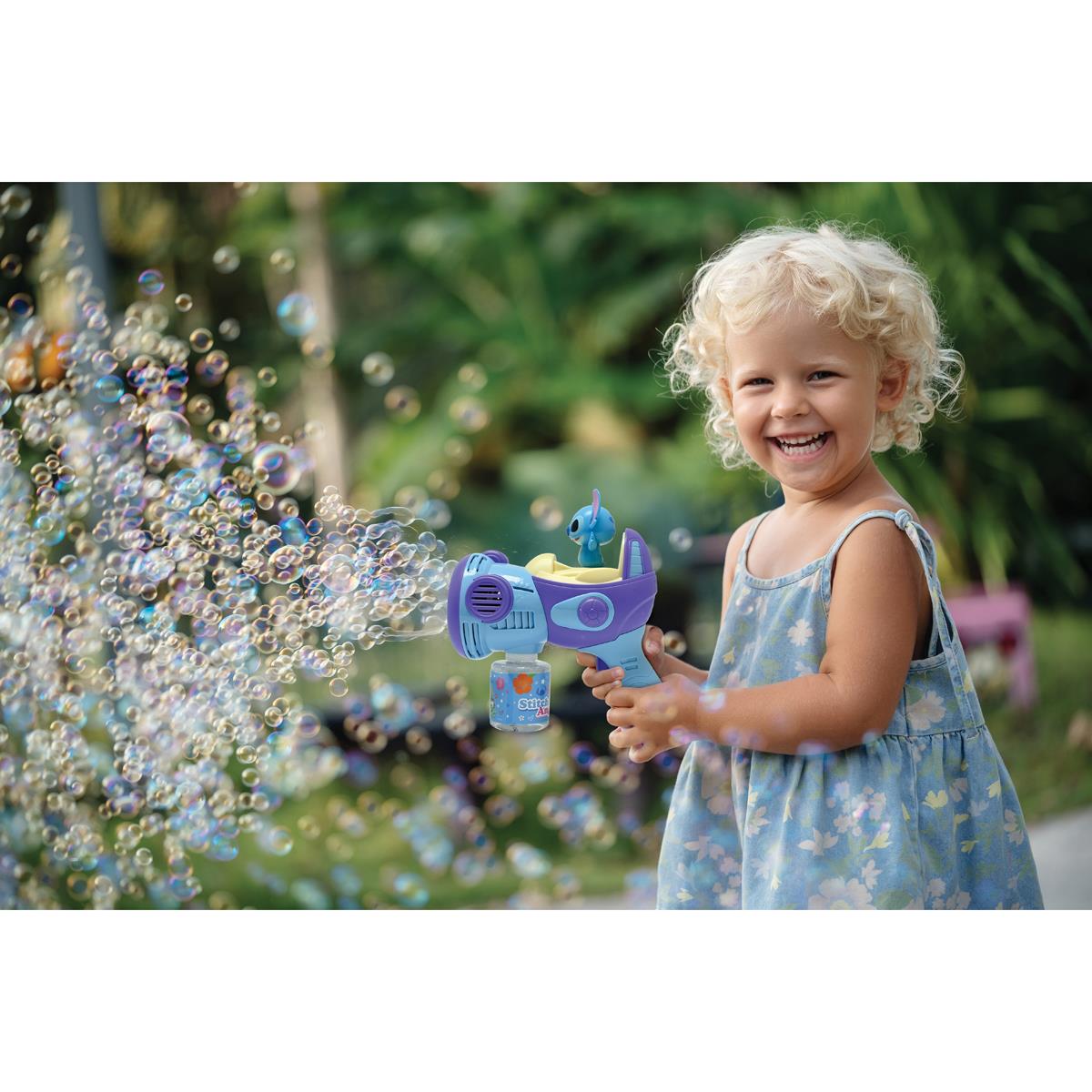 Stitch 3D Bubble Gun Blaster