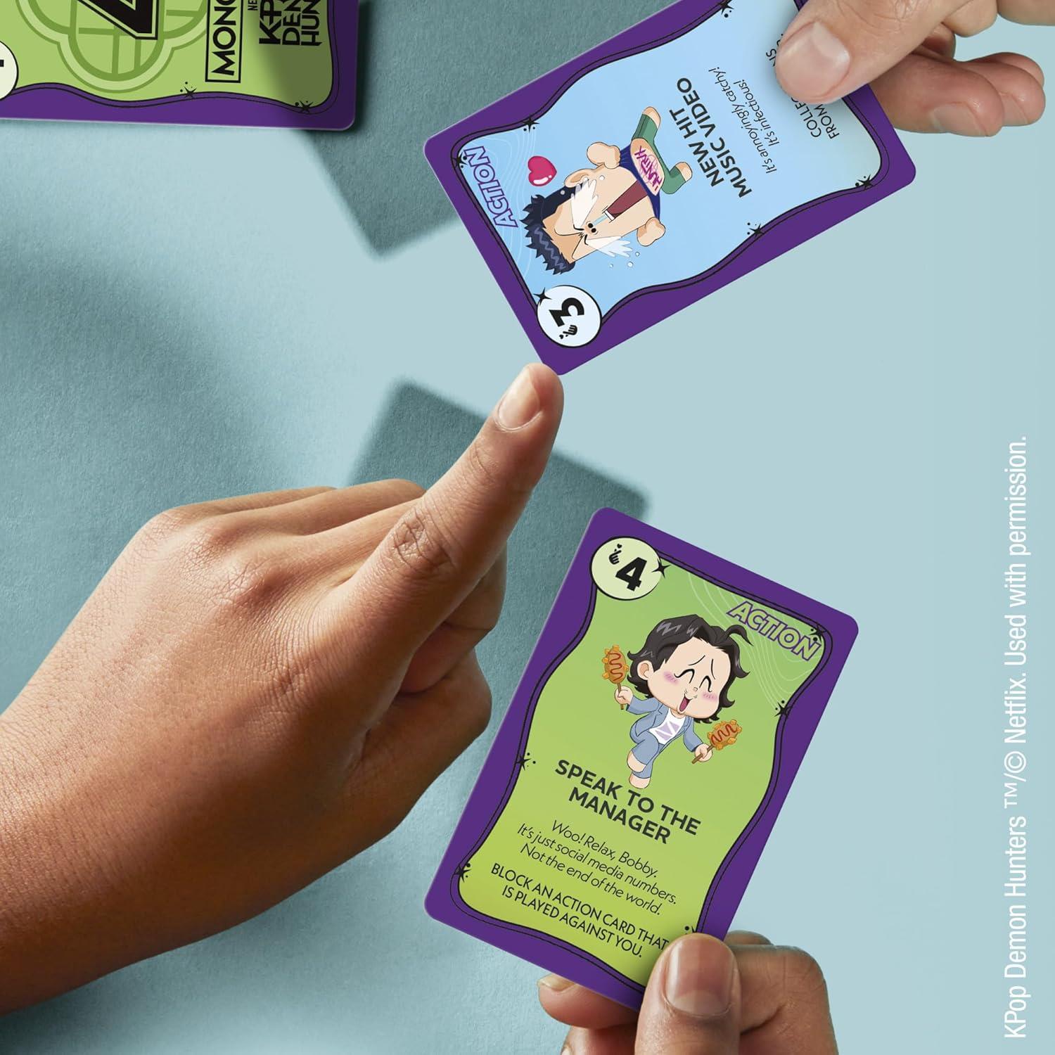 K-Pop Demon Hunters Monopoly Deal