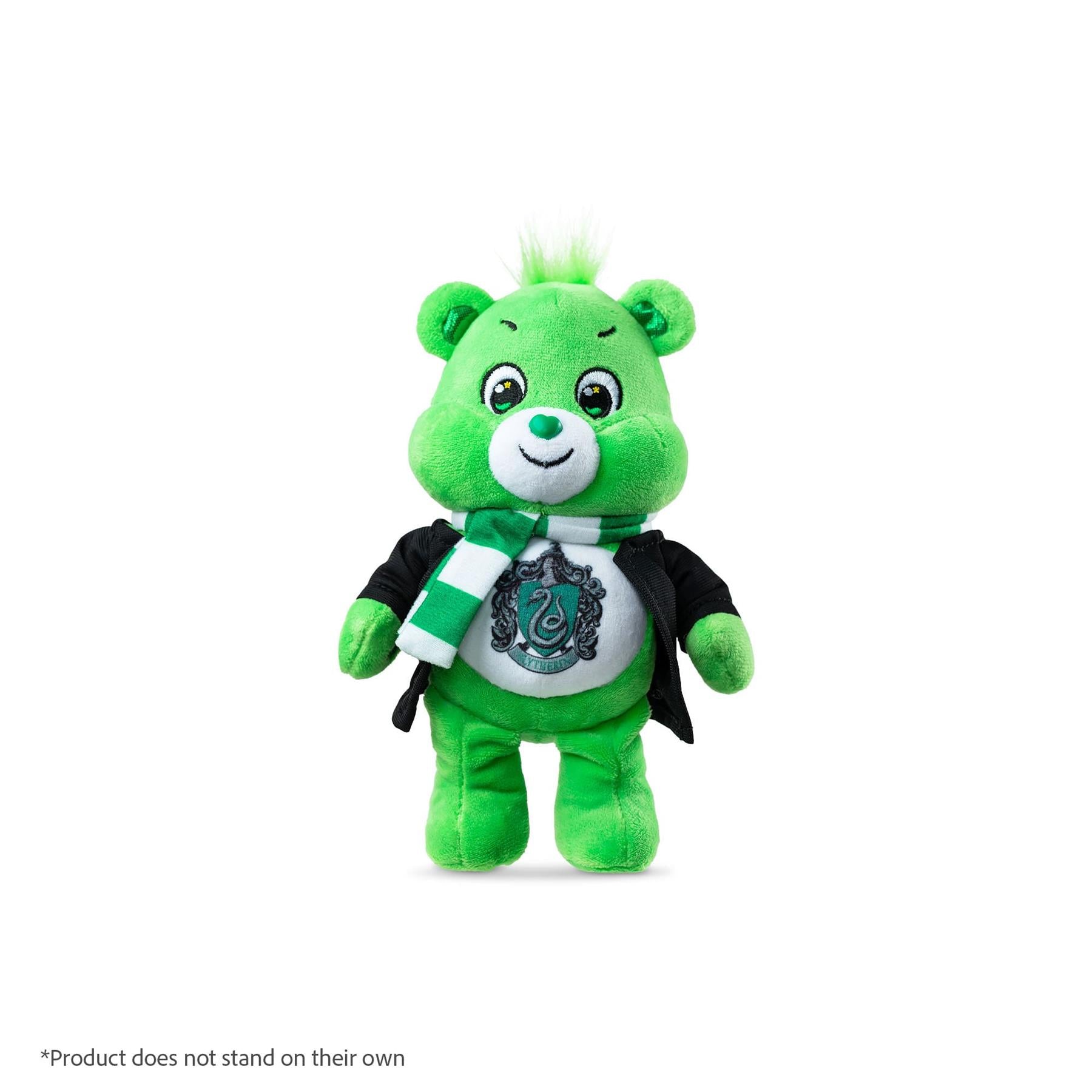 Care Bears x Harry Potter Slytherin Good Luck Bear 20cm