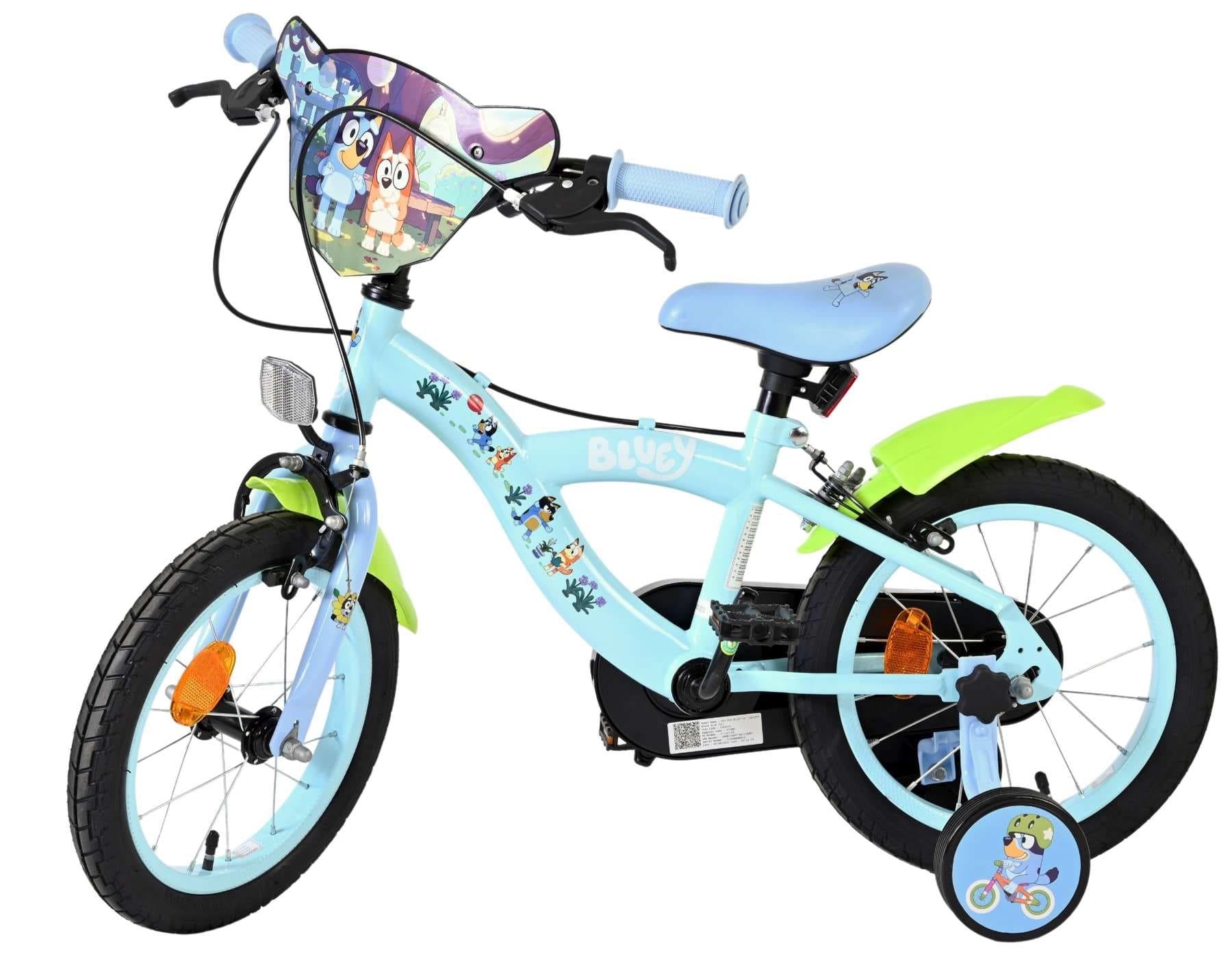 Bluey Children's 14 Inch Bike - Blue