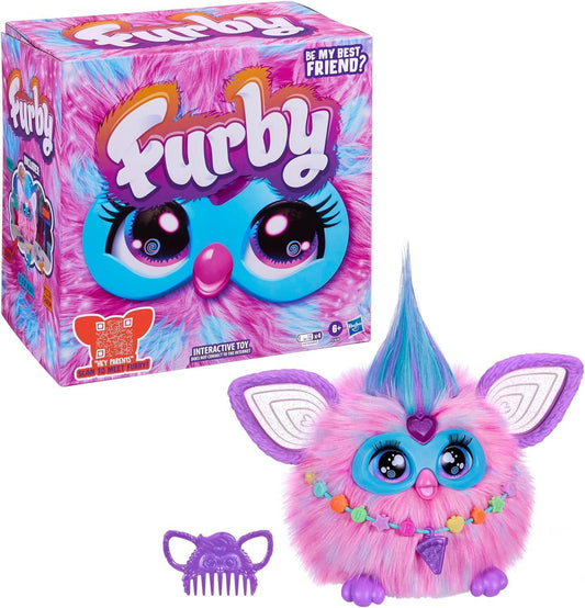 Furby Cotton Candy Interactive Plush