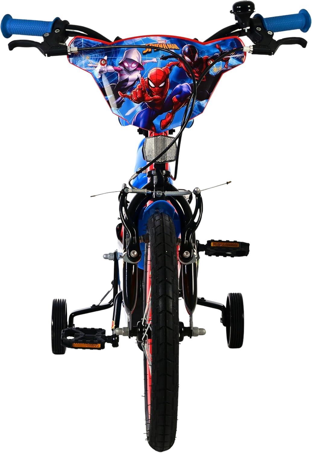 Spiderman Kids 16 Inch Bike - Blue/Red