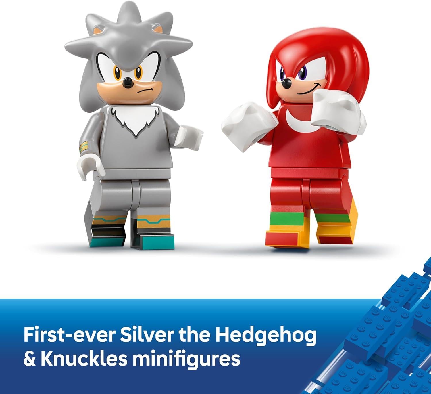 LEGO Sonic the Hedgehog Silver's Car vs. Knuckles' Monster Truck 77118