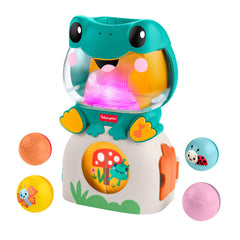 Fisher Price Light-Up & Roll Musical Frog