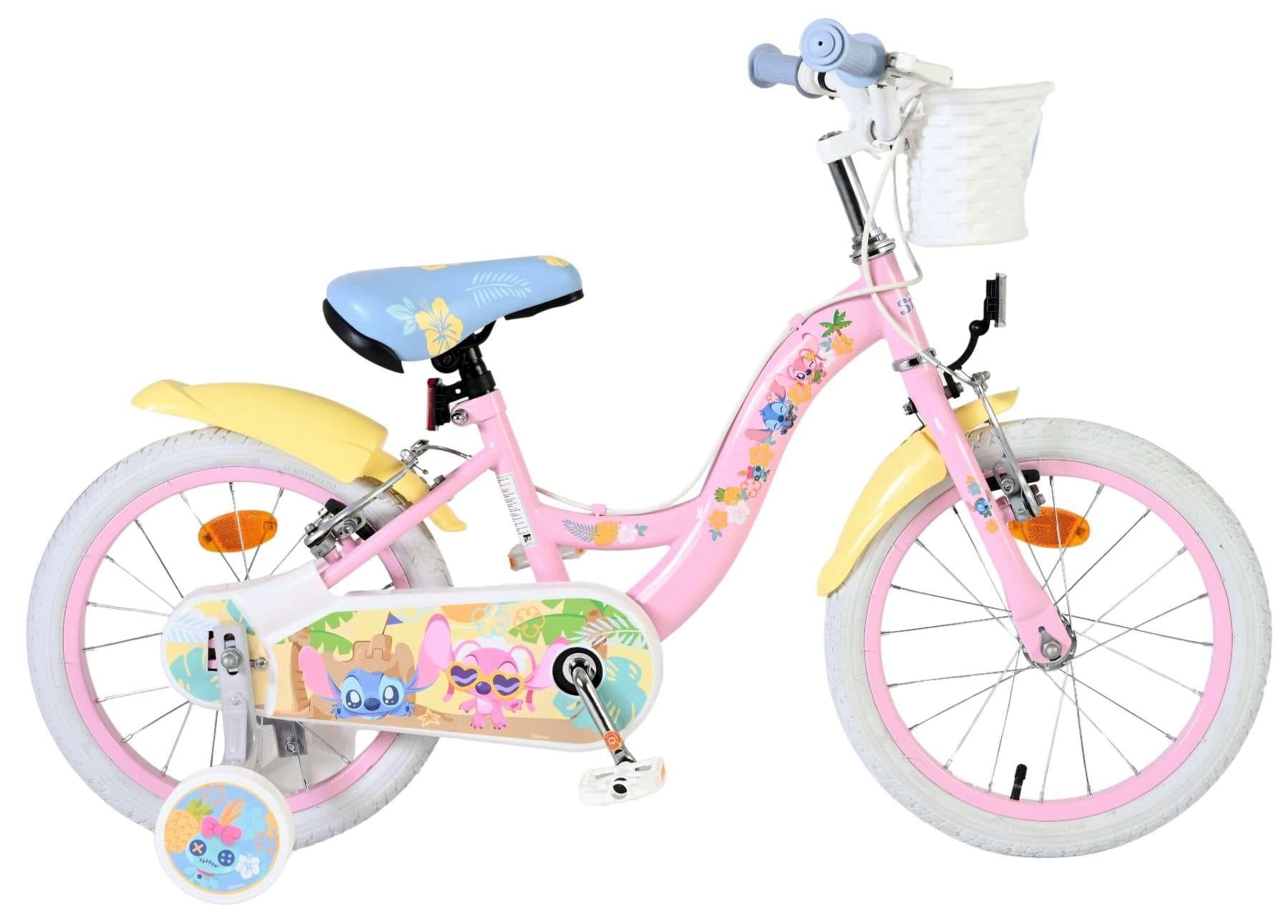 Disney Stitch Children's 14 Inch Bike - Pink