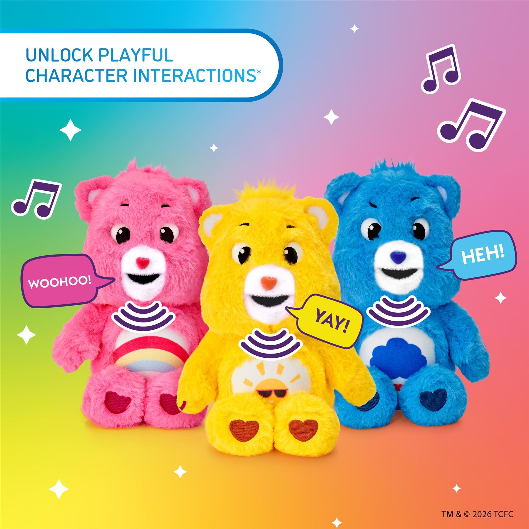 Care Bear Funshine Palm Puppetronic Plush