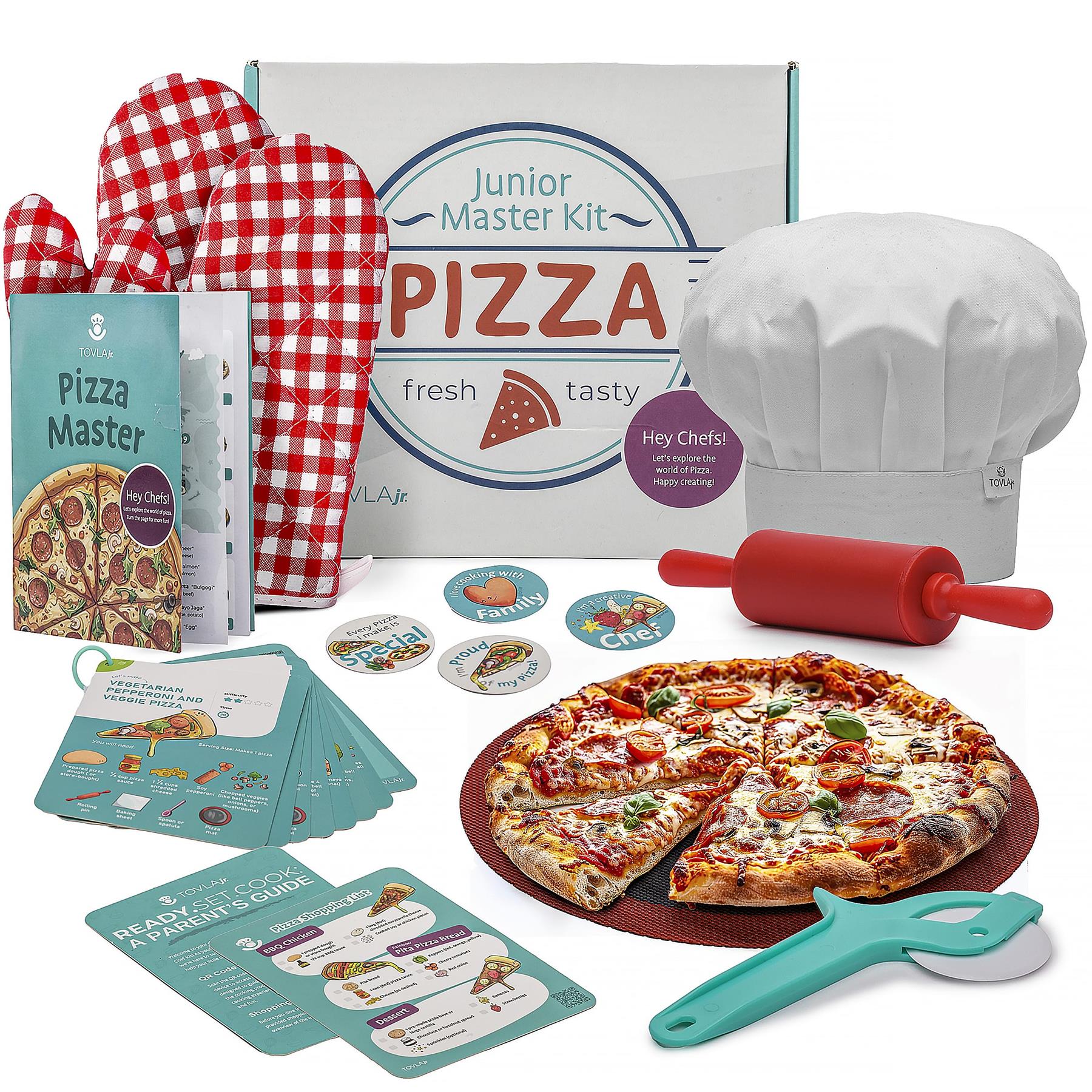 Tovla Jr. Montessori Pizza-Making Kit