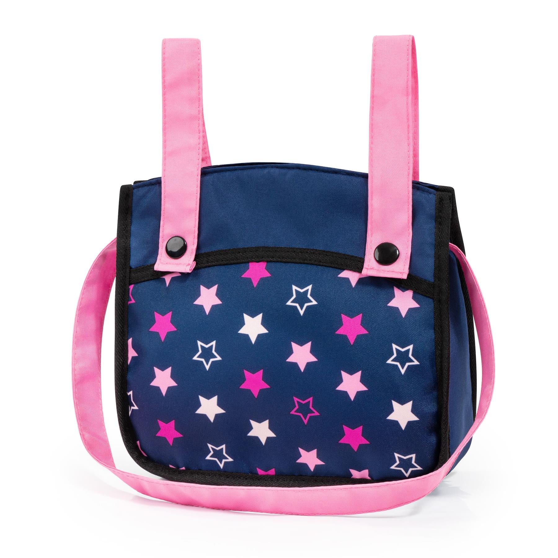 Bayer Doll Pram Xeo - Navy & Pink