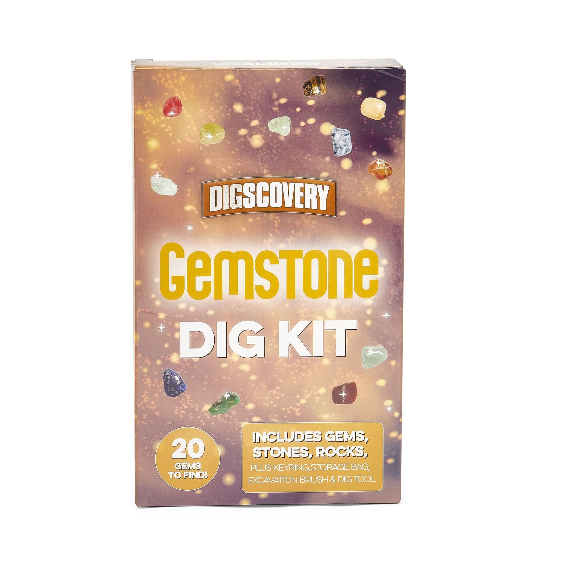 Digscovery 20-piece Gem Dig Kit with Accessories