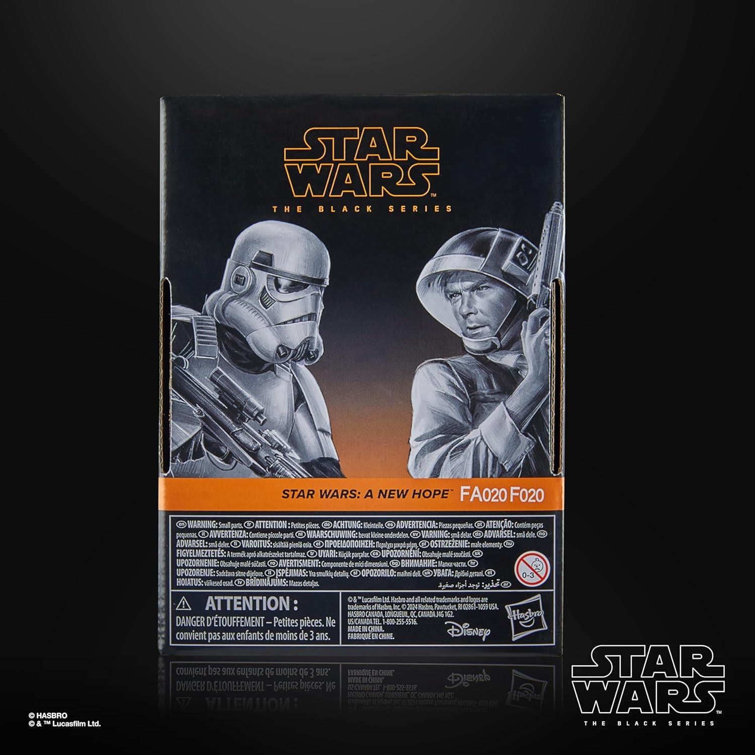 Star Wars Episode IV A New Hope The Black Series Set - Rebel Trooper & Stormtrooper