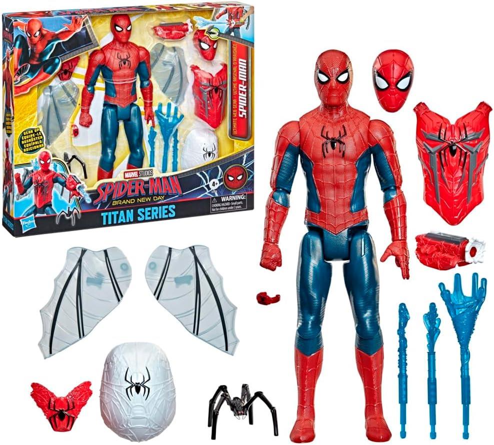 Marvel Spider-Man Brand New Day Titan Series Ultimate Web Gear Action Figure