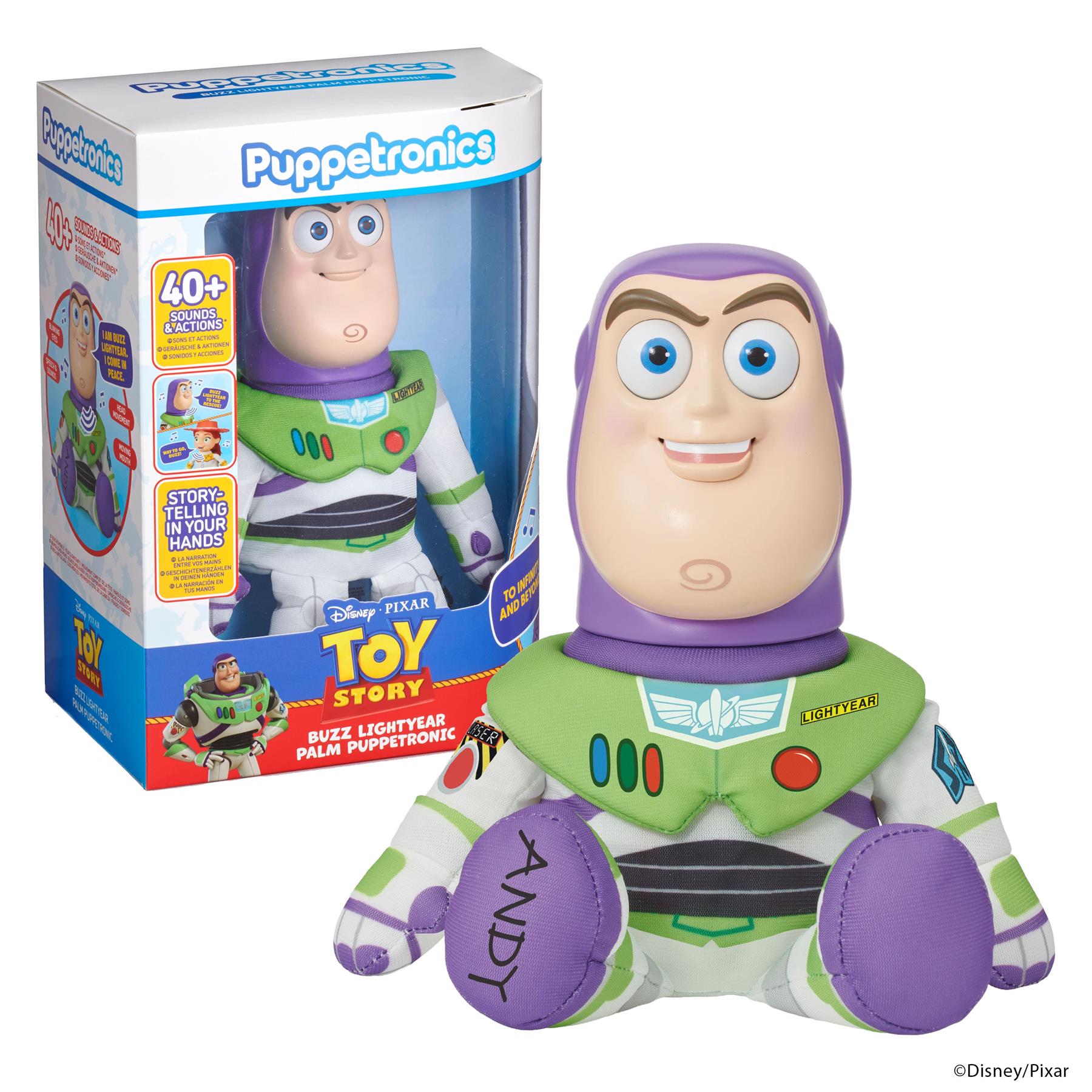 Disney Pixar Toy Story 5 Buzz Lightyear Palm Puppetronic