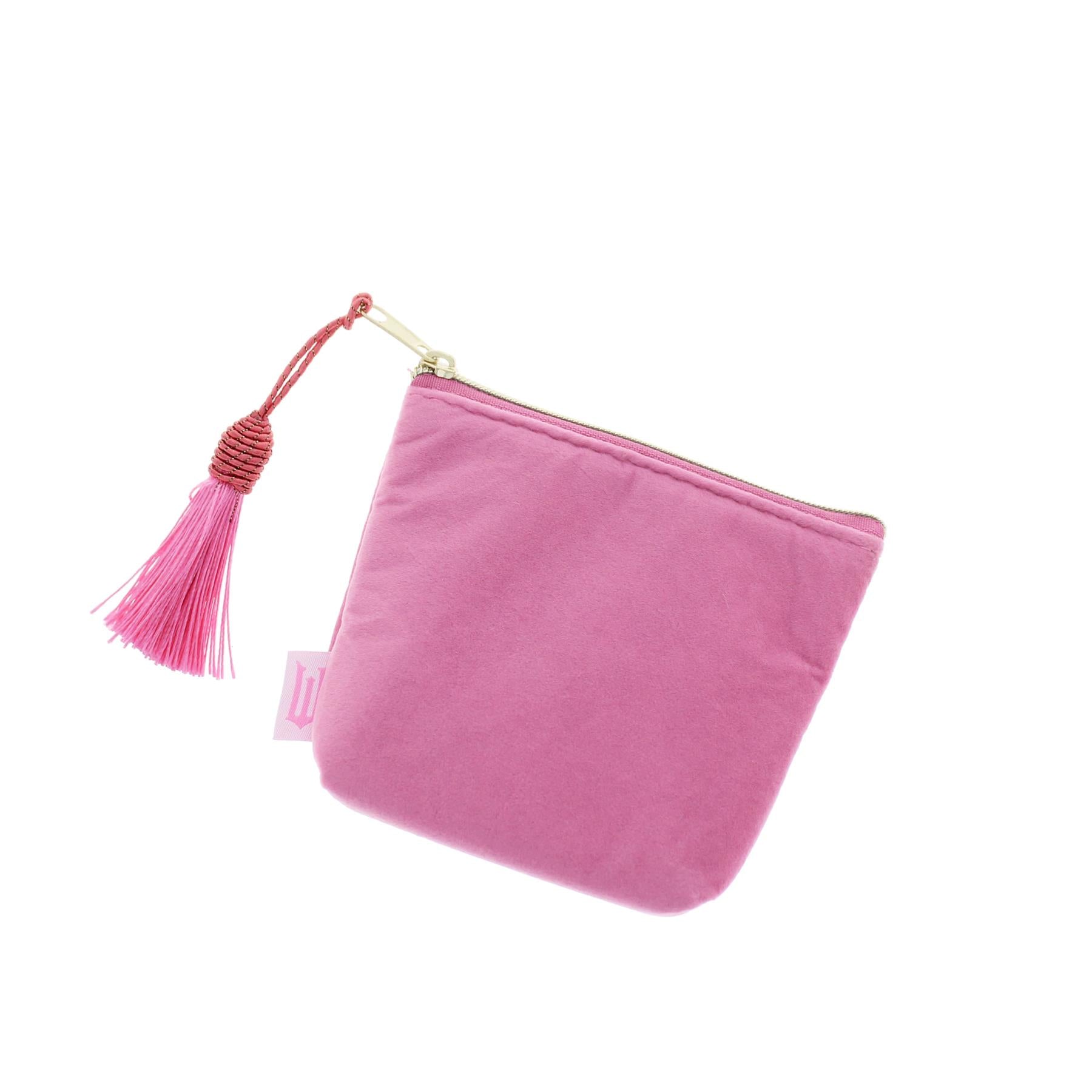 Wicked for Good Velvet Purse - Pink