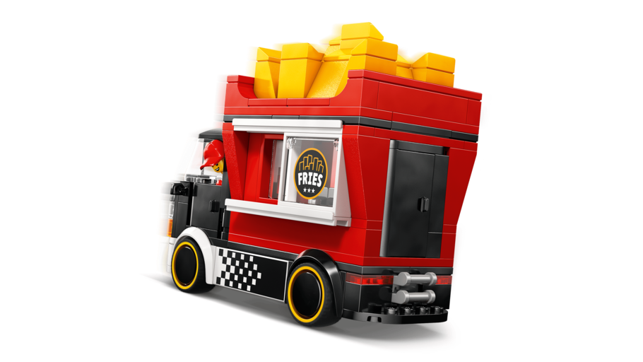 LEGO City Fries Food Truck Toy Building Set 60488