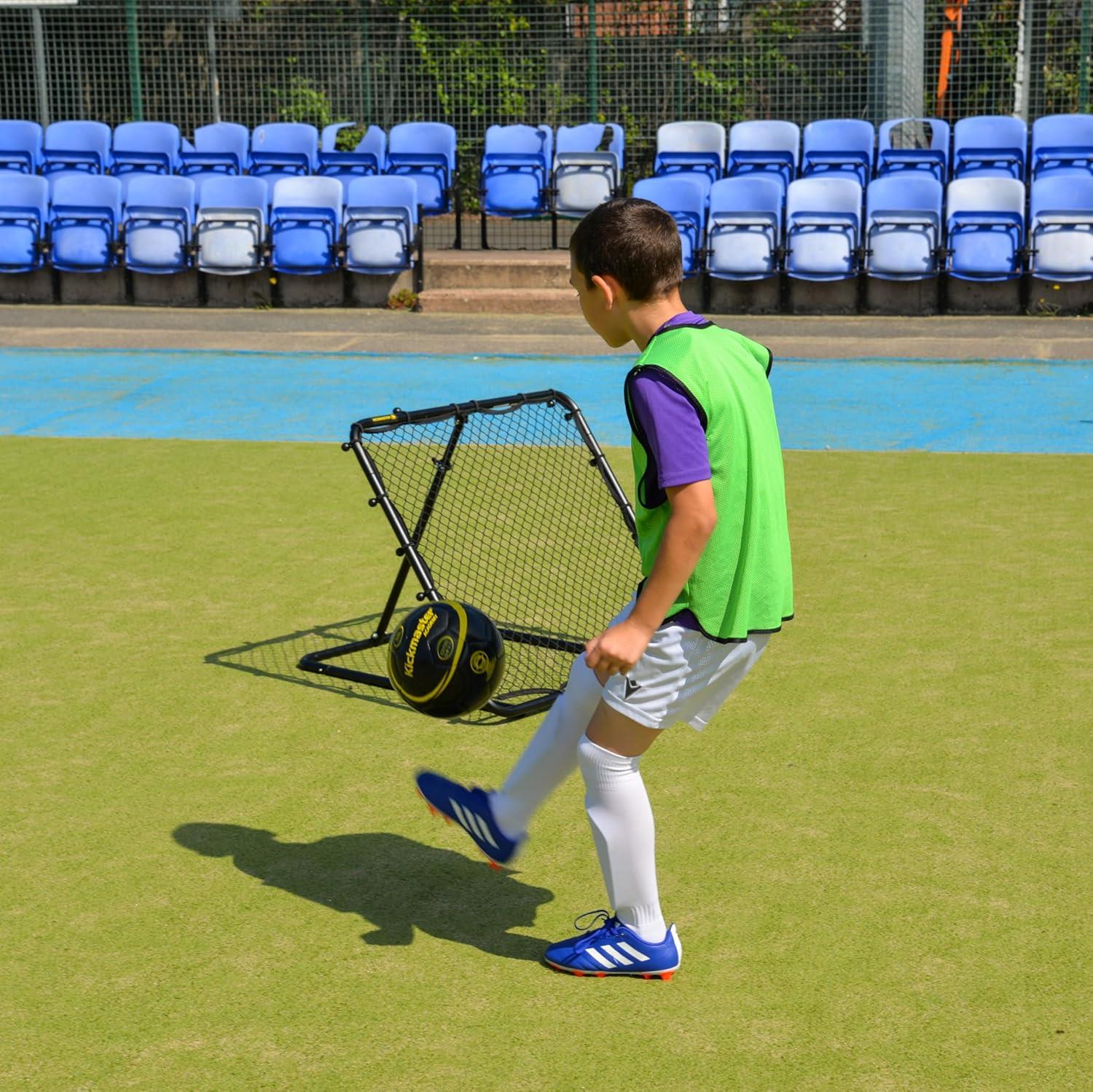 Kickmaster Adjustable 80cm x 80cm Football Training Rebounder Net