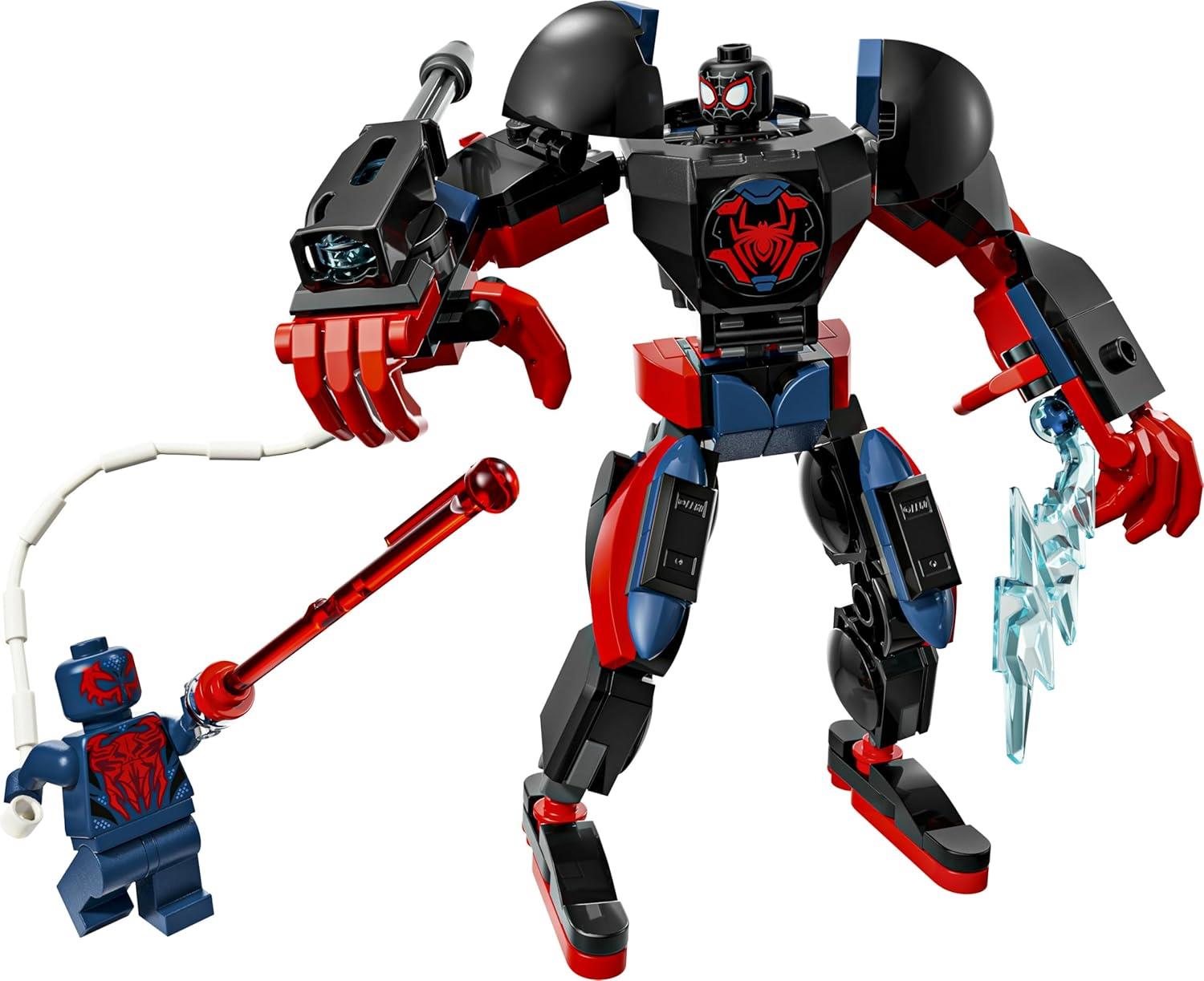 LEGO Marvel Miles Morales Mech vs. Spider-Man 2099 76337