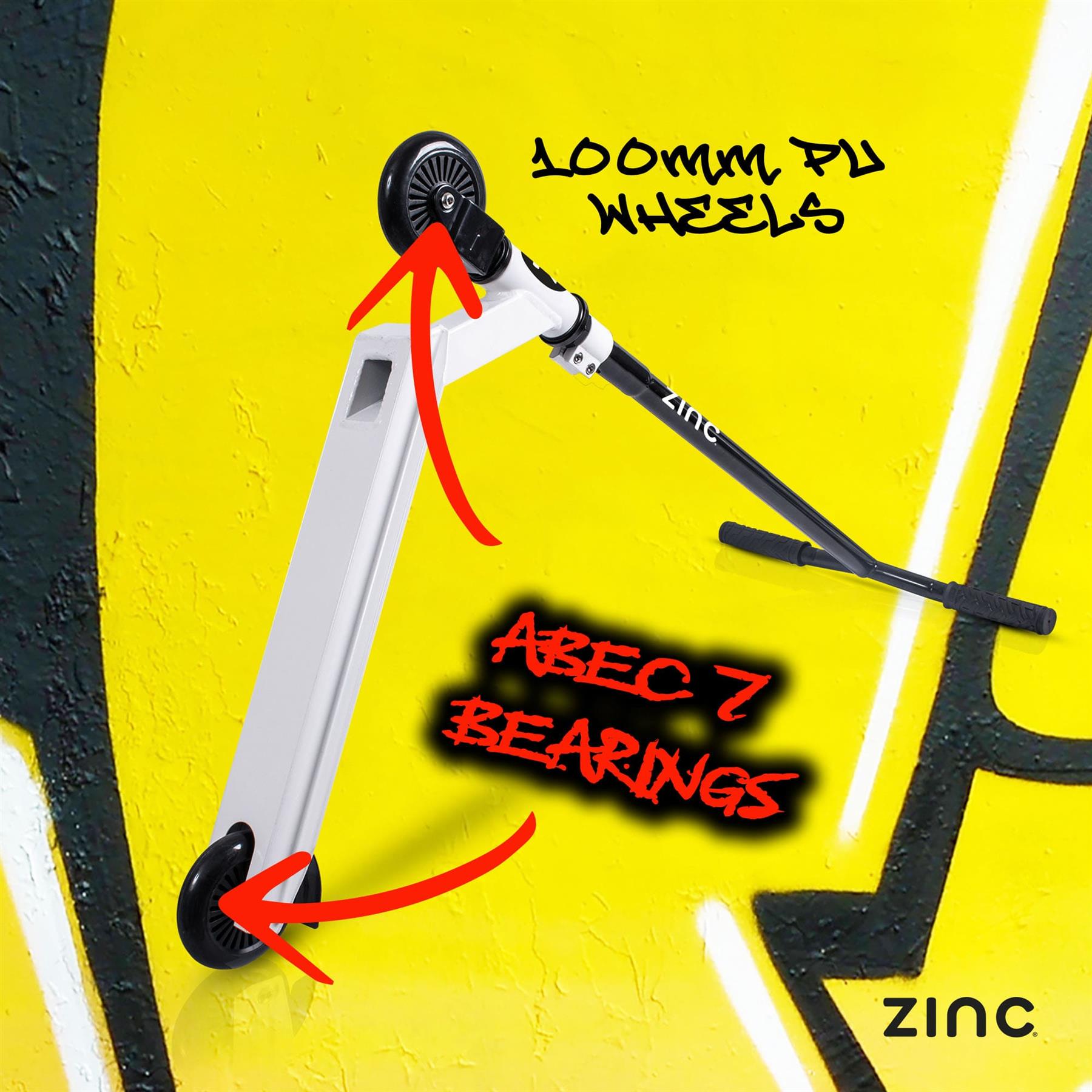 Zinc Backbone Stunt Scooter