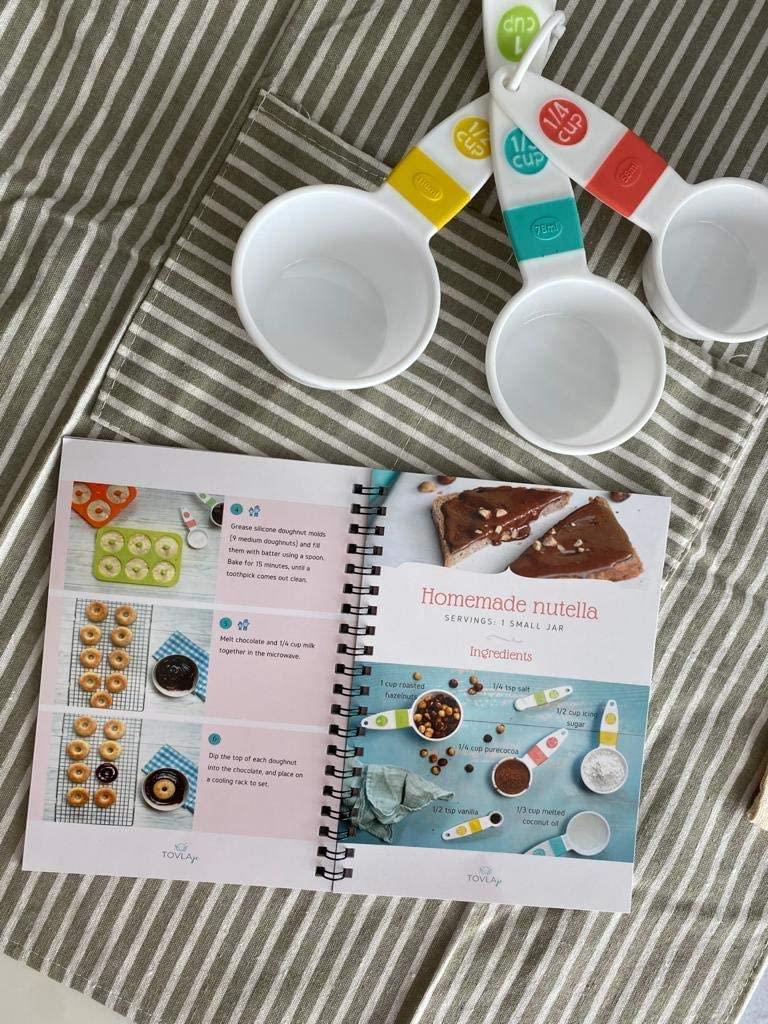 Tovla Jr. Montessori My First Cookbook, Apron & Hat Set