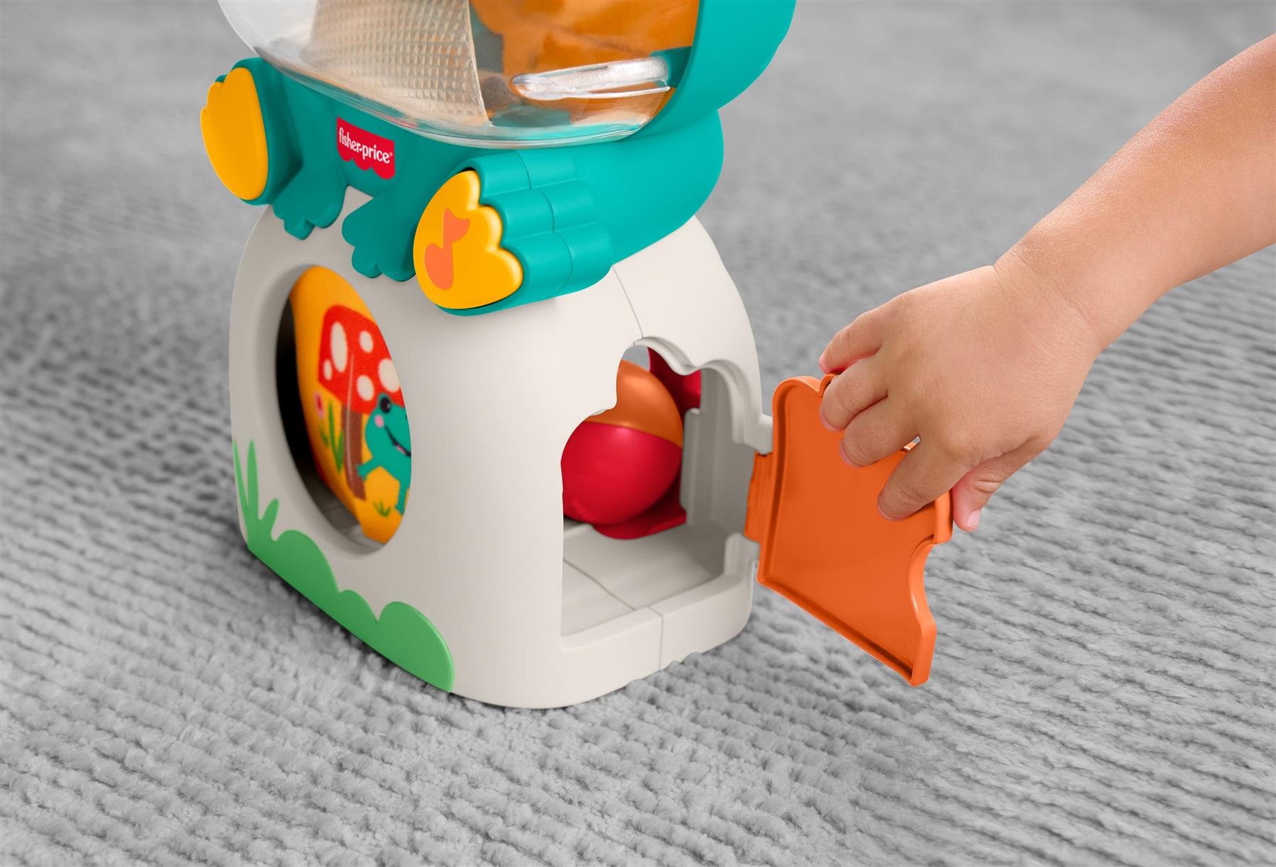 Fisher Price Light-Up & Roll Musical Frog