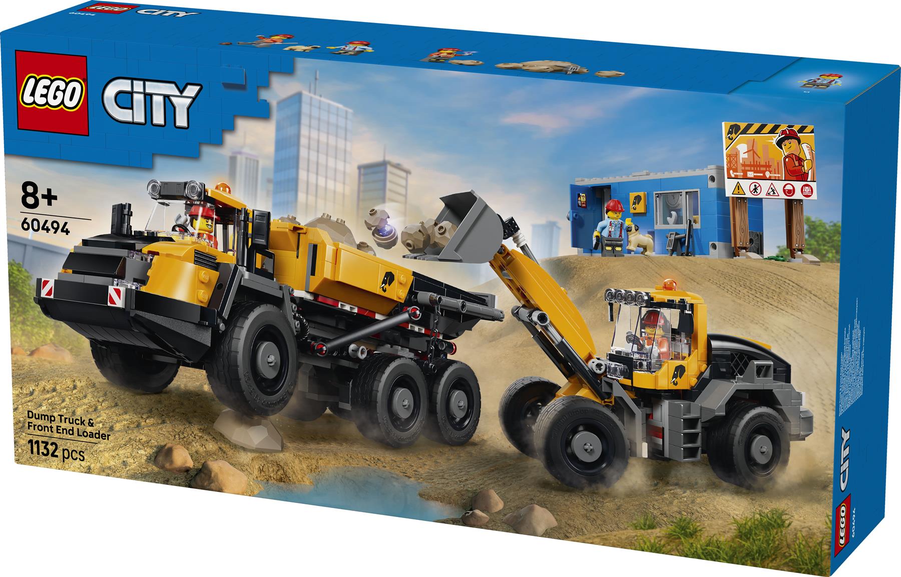 LEGO City Dump Truck & Front End Loader 60494