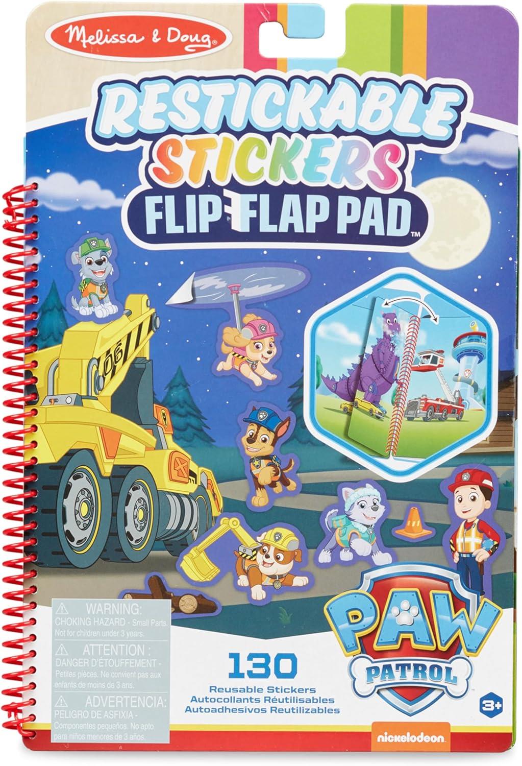 Melissa and Doug PAW Patrol Restickable Stickers - Ultimate Rescue