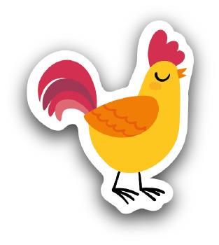 Silicone Sticker Book - Farm