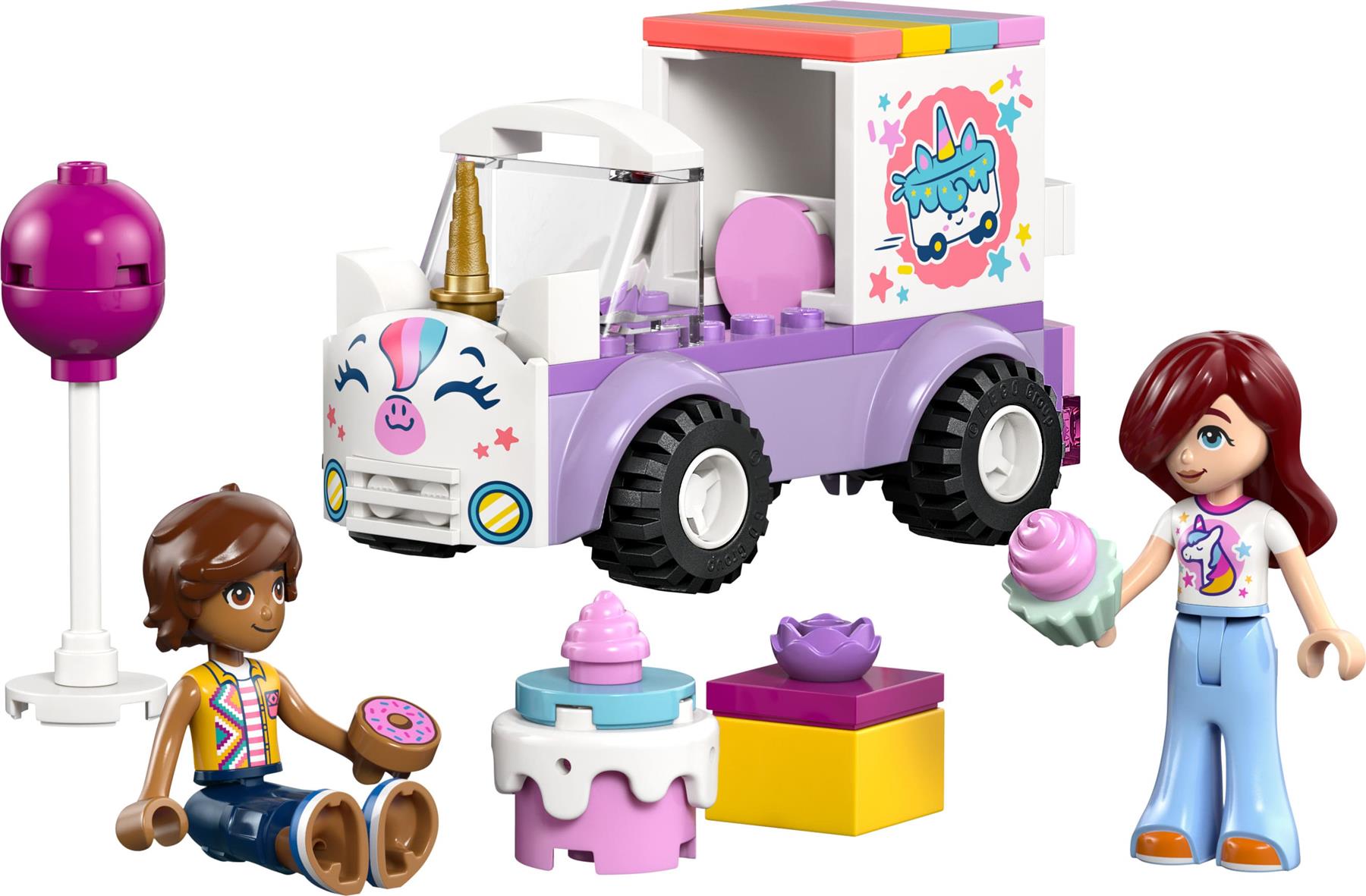 LEGO Friends Unicorn Cake Delivery Car Toy 42675