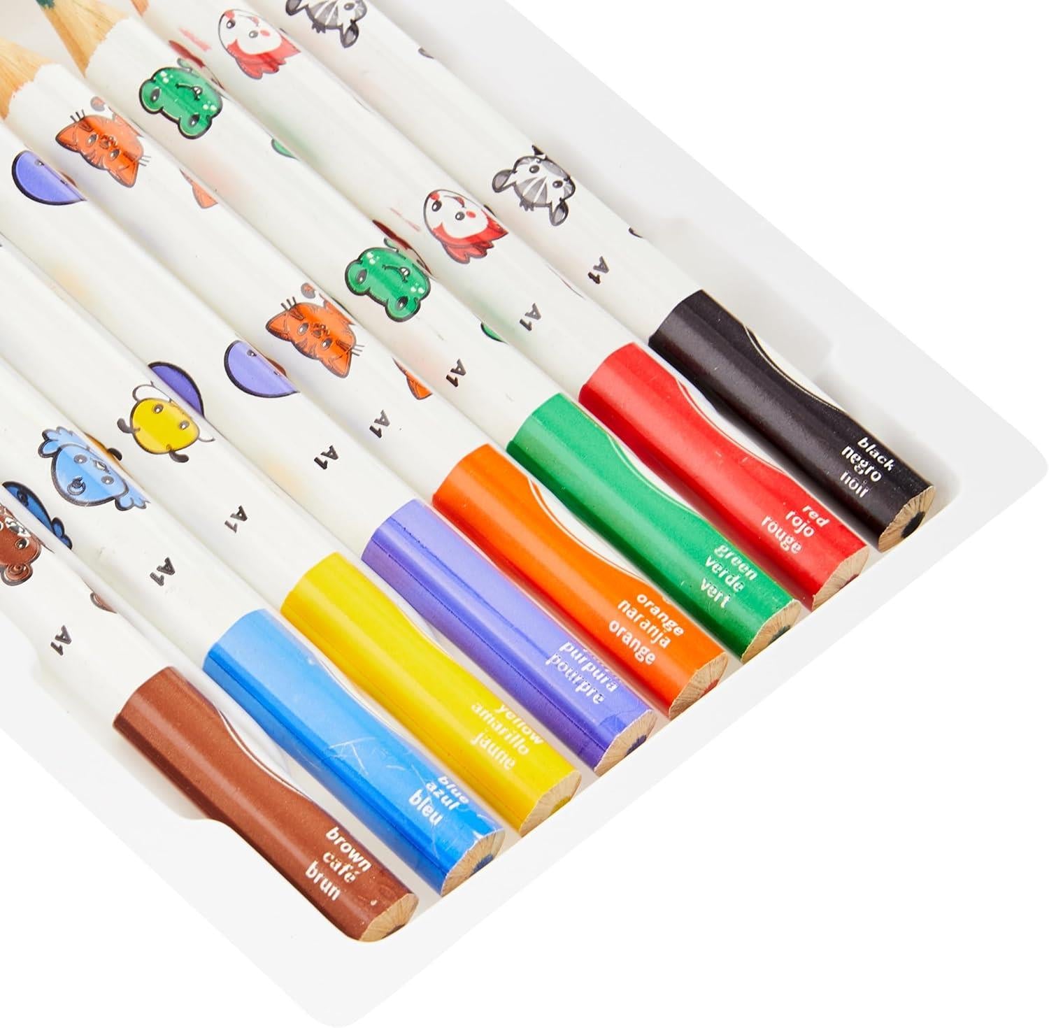 Crayola My First 8 Jumbo Assorted Colouring Pencils