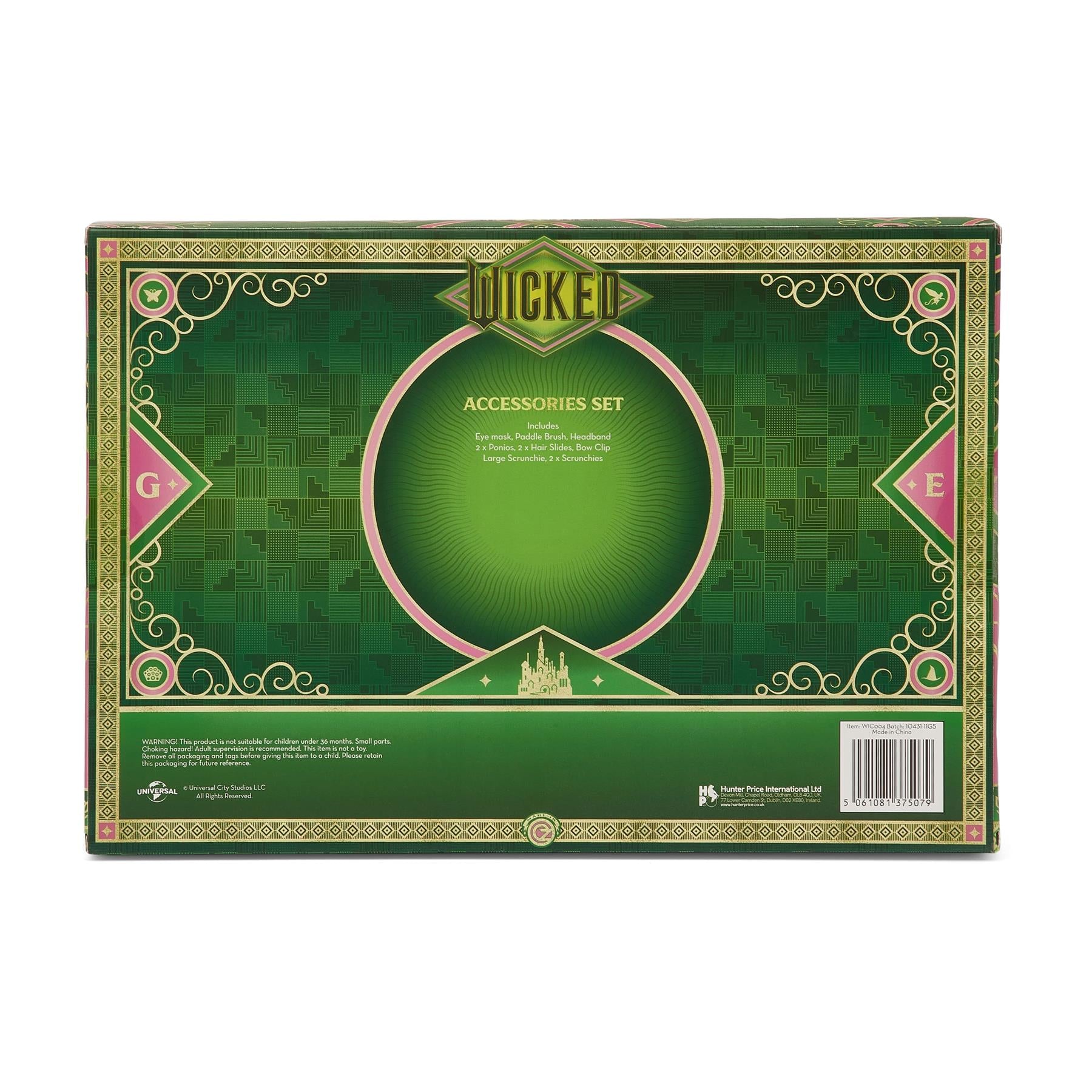 Wicked For Good Elphaba 11-piece Premium Hair Accessory Set Green
