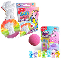 Zimpli Care Bear Bath Bundle Baff Bombz