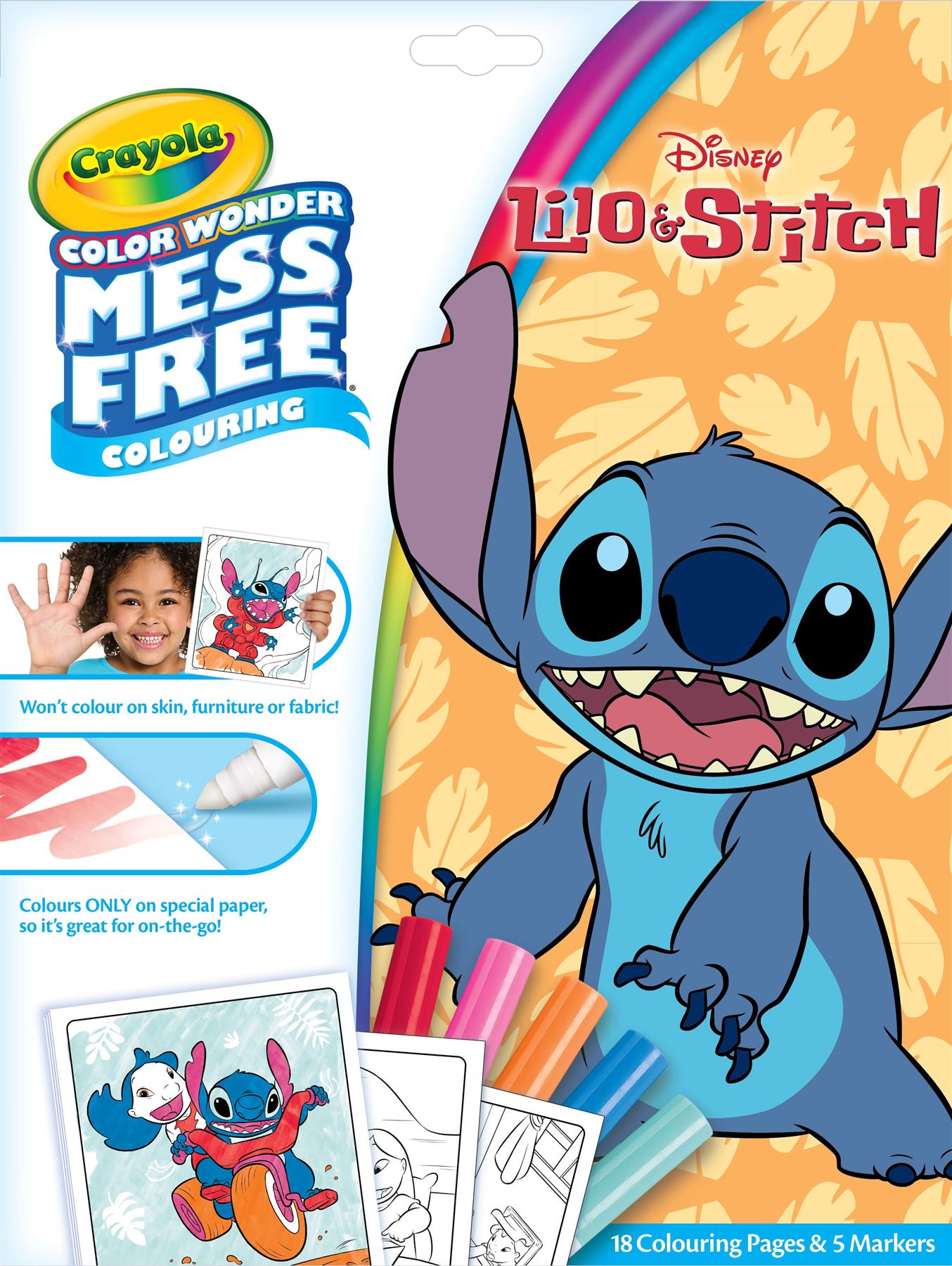 Crayola Lilo & Stitch Colour Wonder Mess Free Colouring Book