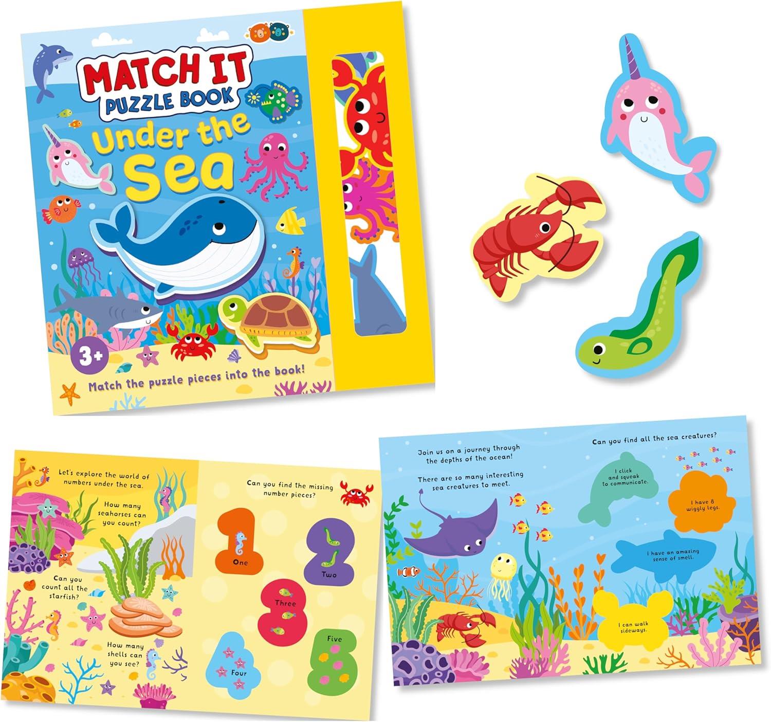 Match It Puzzle Book - Under the Sea