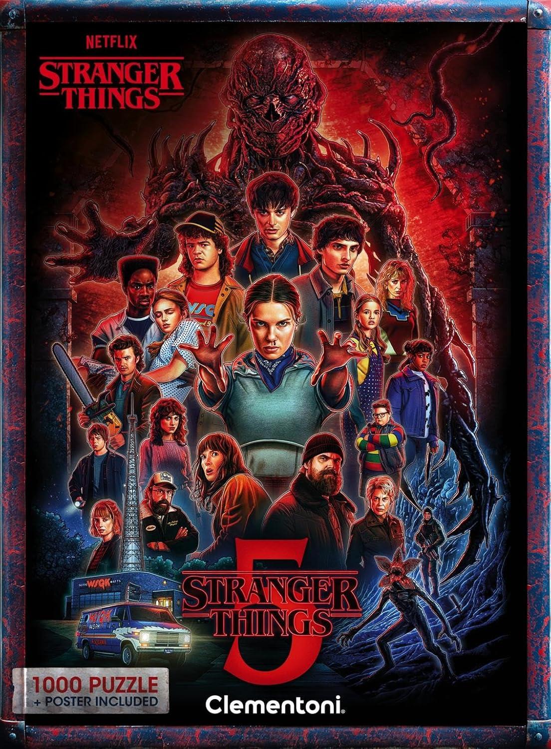 Stranger Things 5 1000 Piece Puzzle