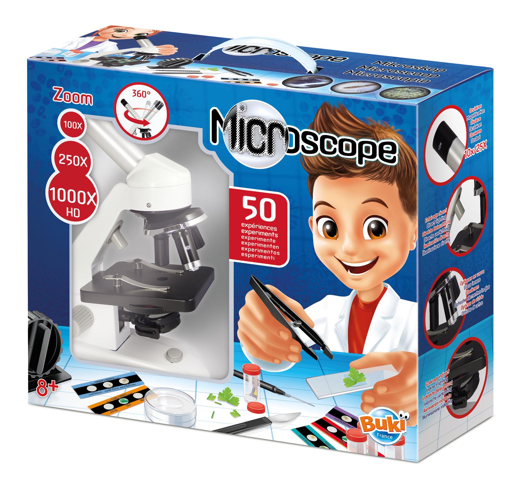 Buki France Microscope 50 Experiments