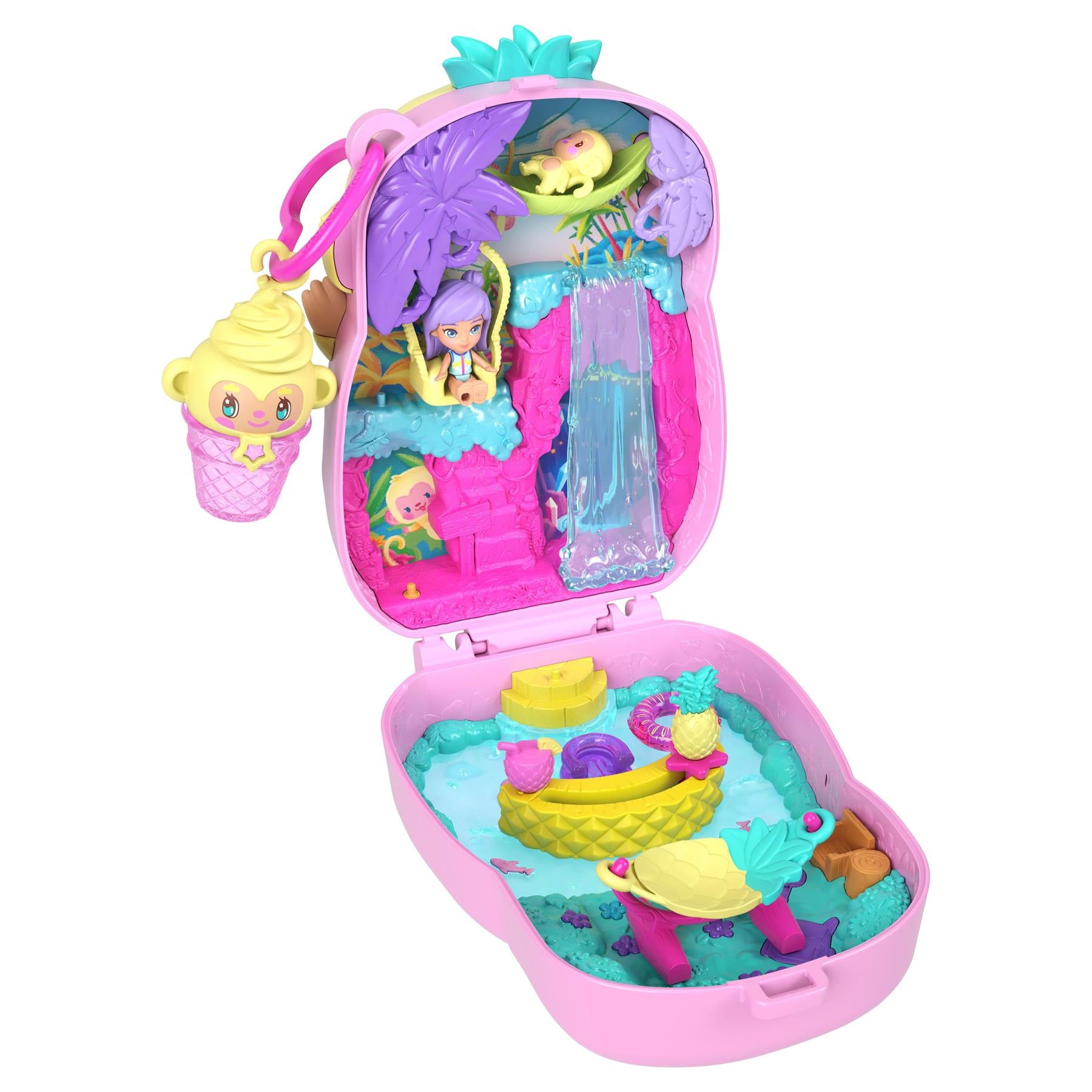 Polly Pocket Pocket World Pineapple Monkey